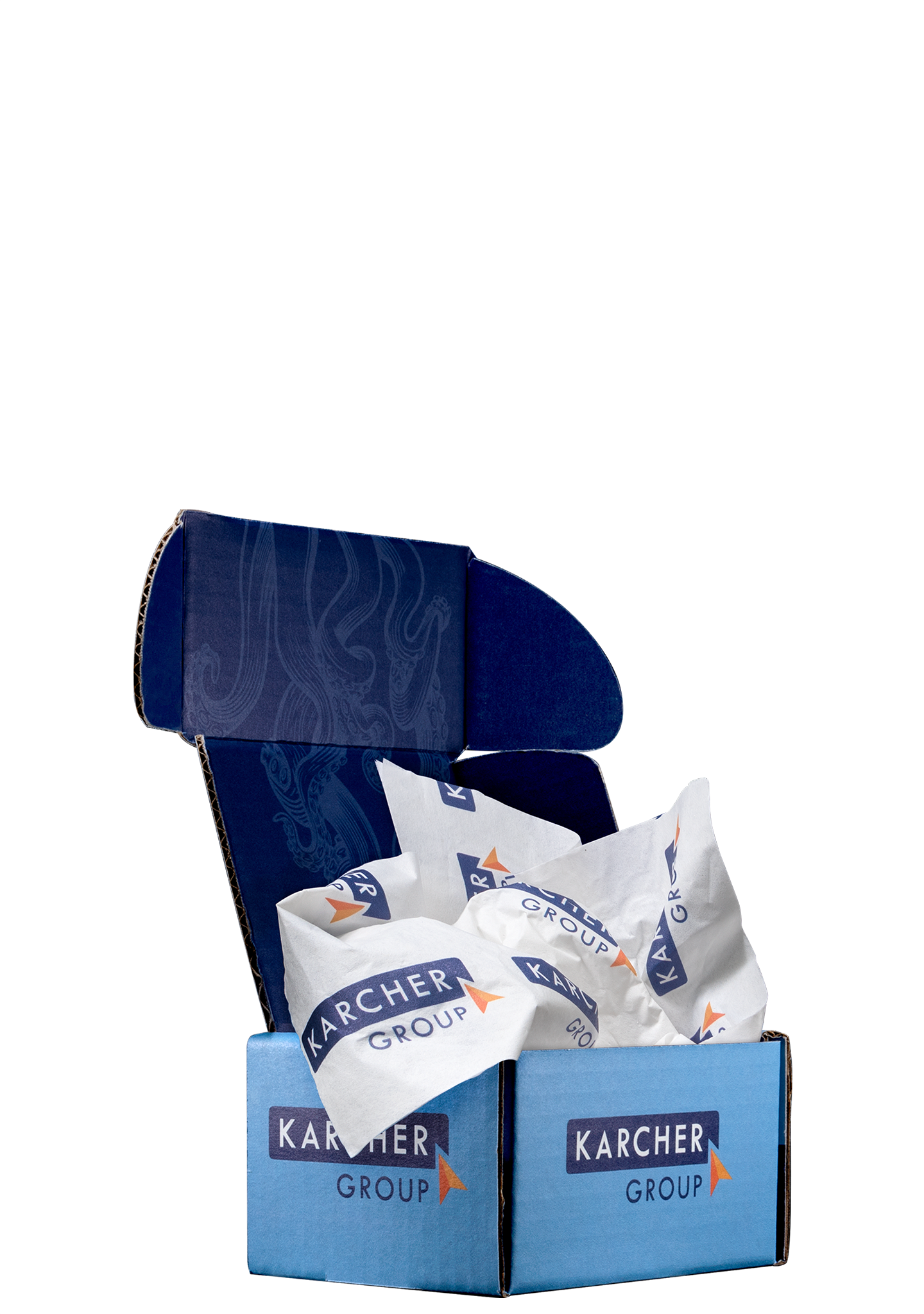 Tissue Paper 3 Ply x10" x 8' Roll - White 3