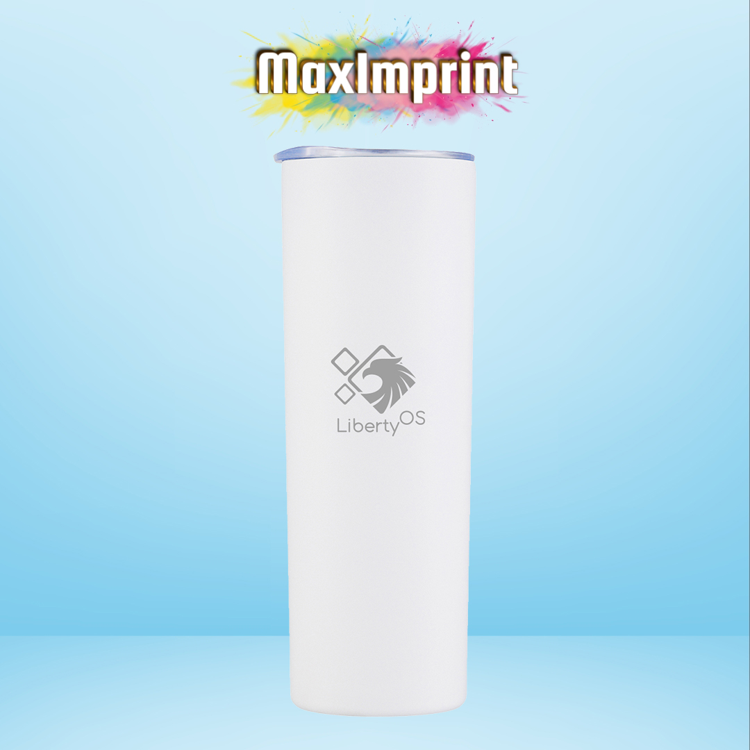 20oz Skinny Stainless Steel Tumbler Full Wrap Printing Included 3