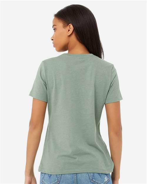 Women's Relaxed Fit Heather CVC Tee - 6400CVC 182
