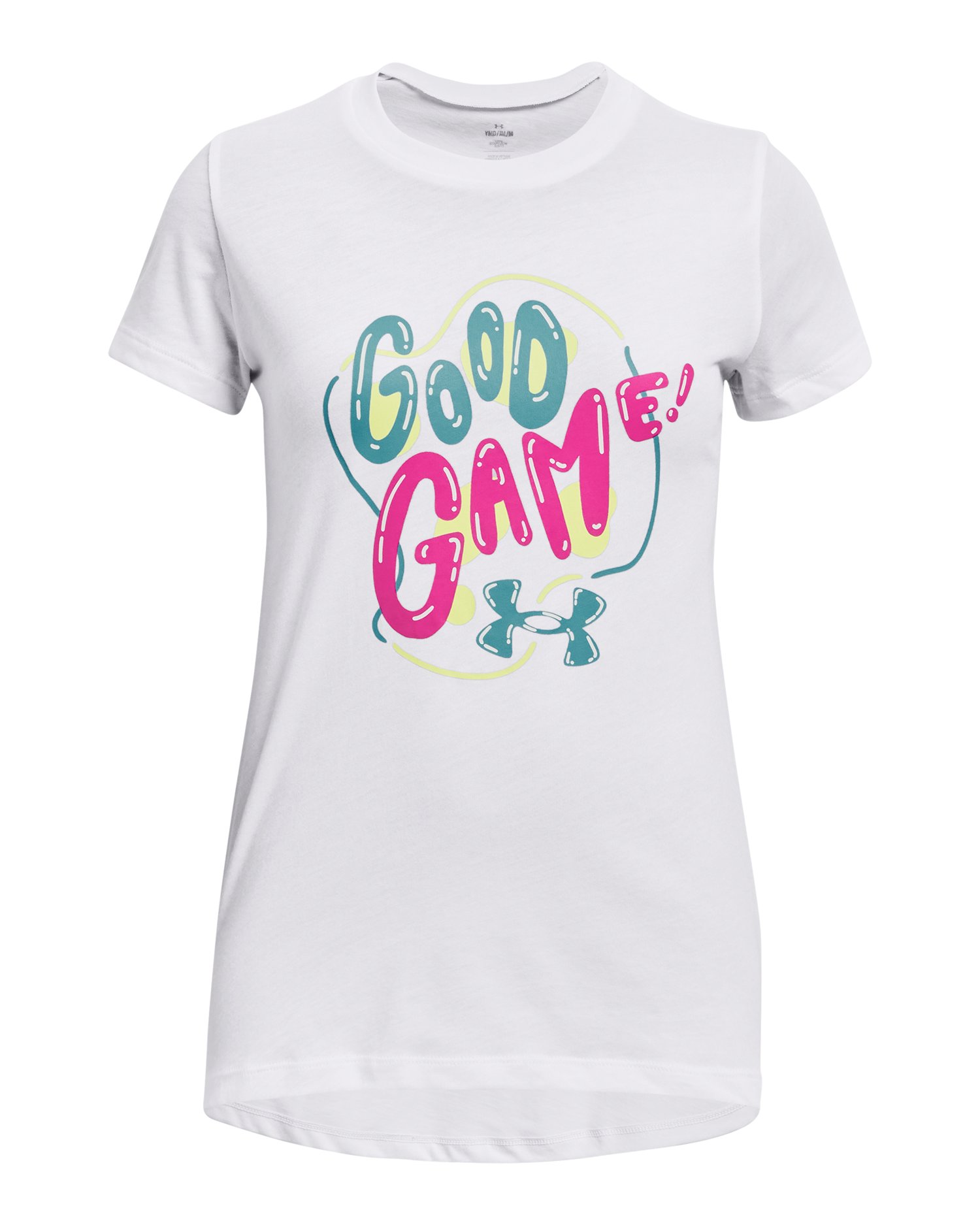 UA Good Game Girls' Short Sleeve 2