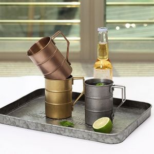 240ml Collapsible Stainless Steel Travel Cup With Key Ring 6