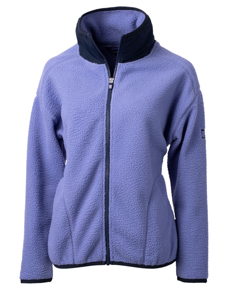 Cutter & Buck Cascade Epic Comfort Recycled Sherpa Fleece Womens Full Zip Jacket 49