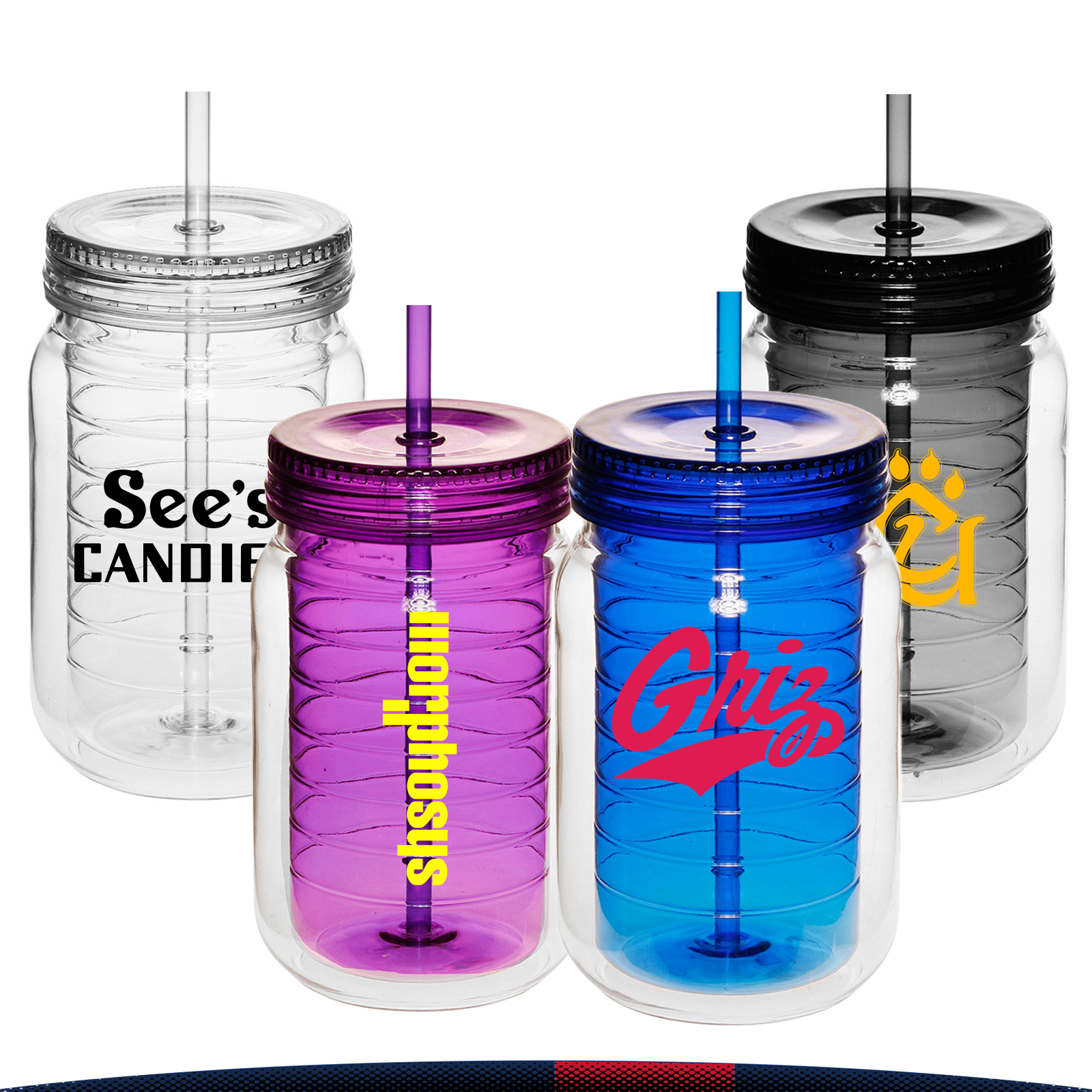 18 oz. Clutt Double Wall Tumblers 2