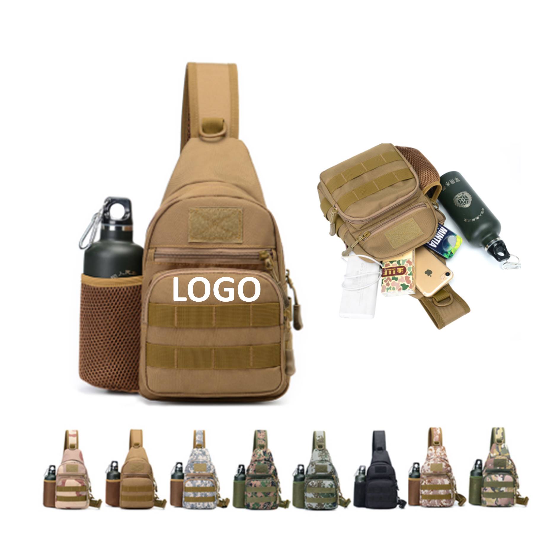 Outdoor Waterproof Tactical Sling Bag 3