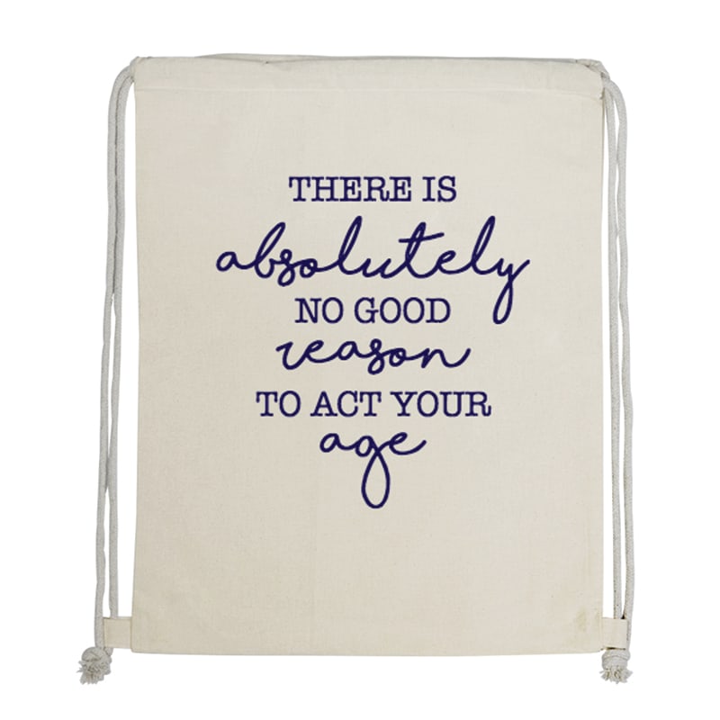 Custom Cotton Drawstring Bags 6