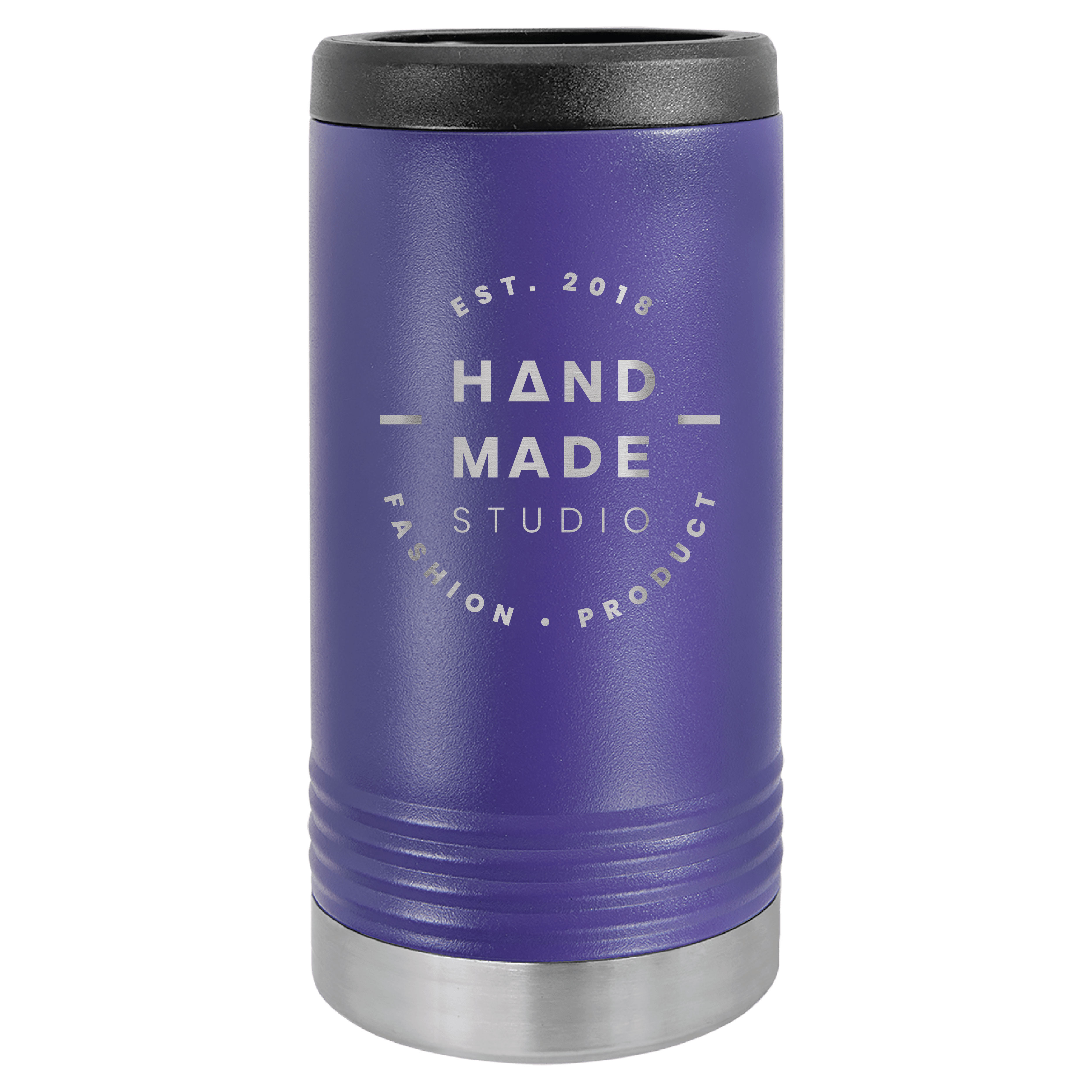 12 Oz. Polar Camel Stainless Steel Slim Can Cooler 67