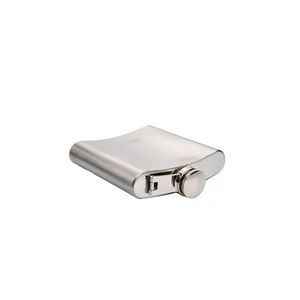 6oz Stainless Steel Flask With Tightly Sealed Cap, custom water bottle with logo imprint 13