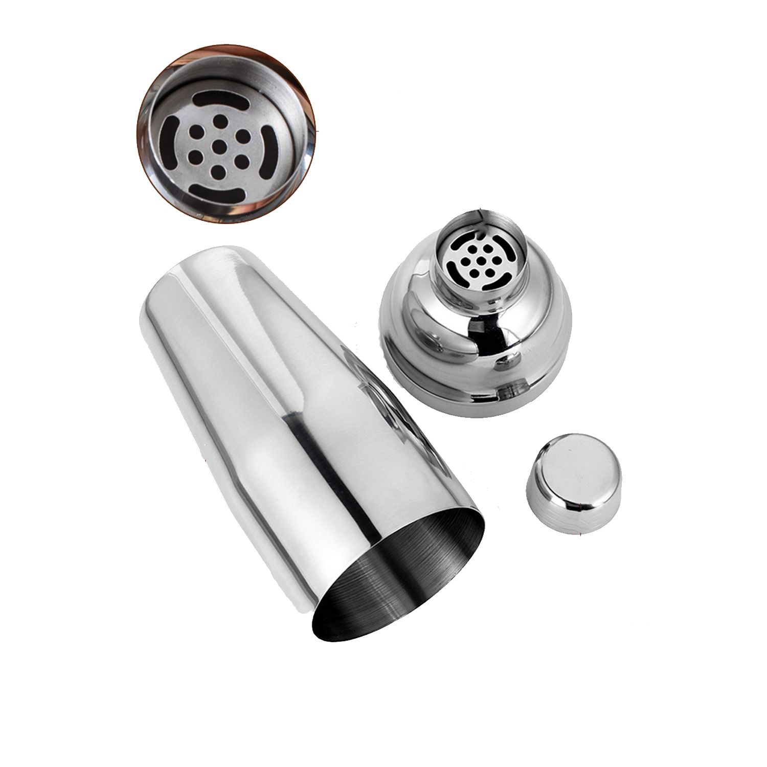 Cocktail Shaker 8-piece Portable Bar Professional Tool Sets 7