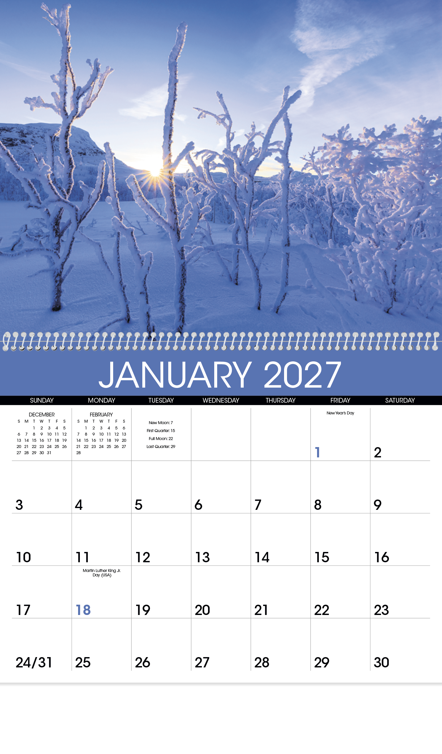 Triumph® Calendars Sunrise Sunset Calendar 19