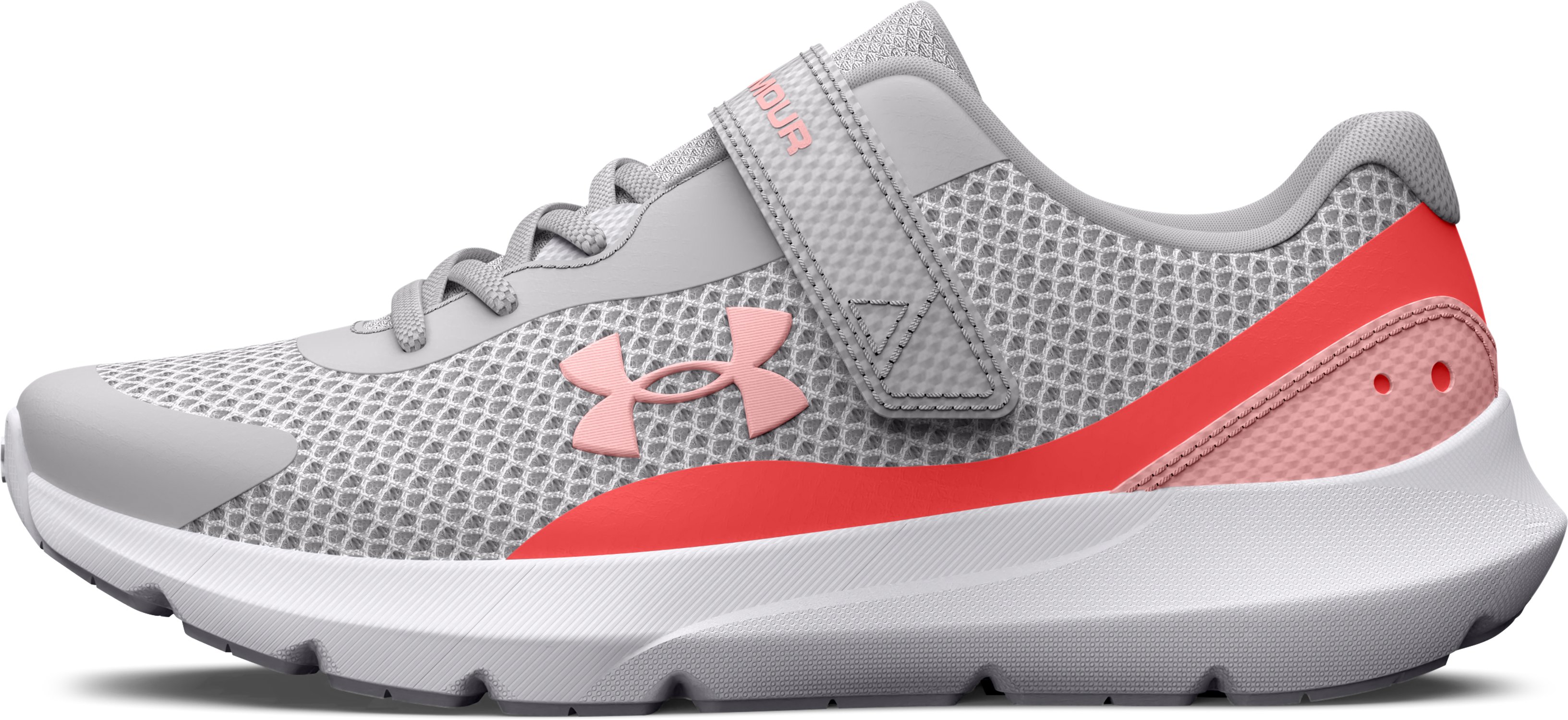 UA Surge 3 AC Girls' Pre-School Running Shoes 3