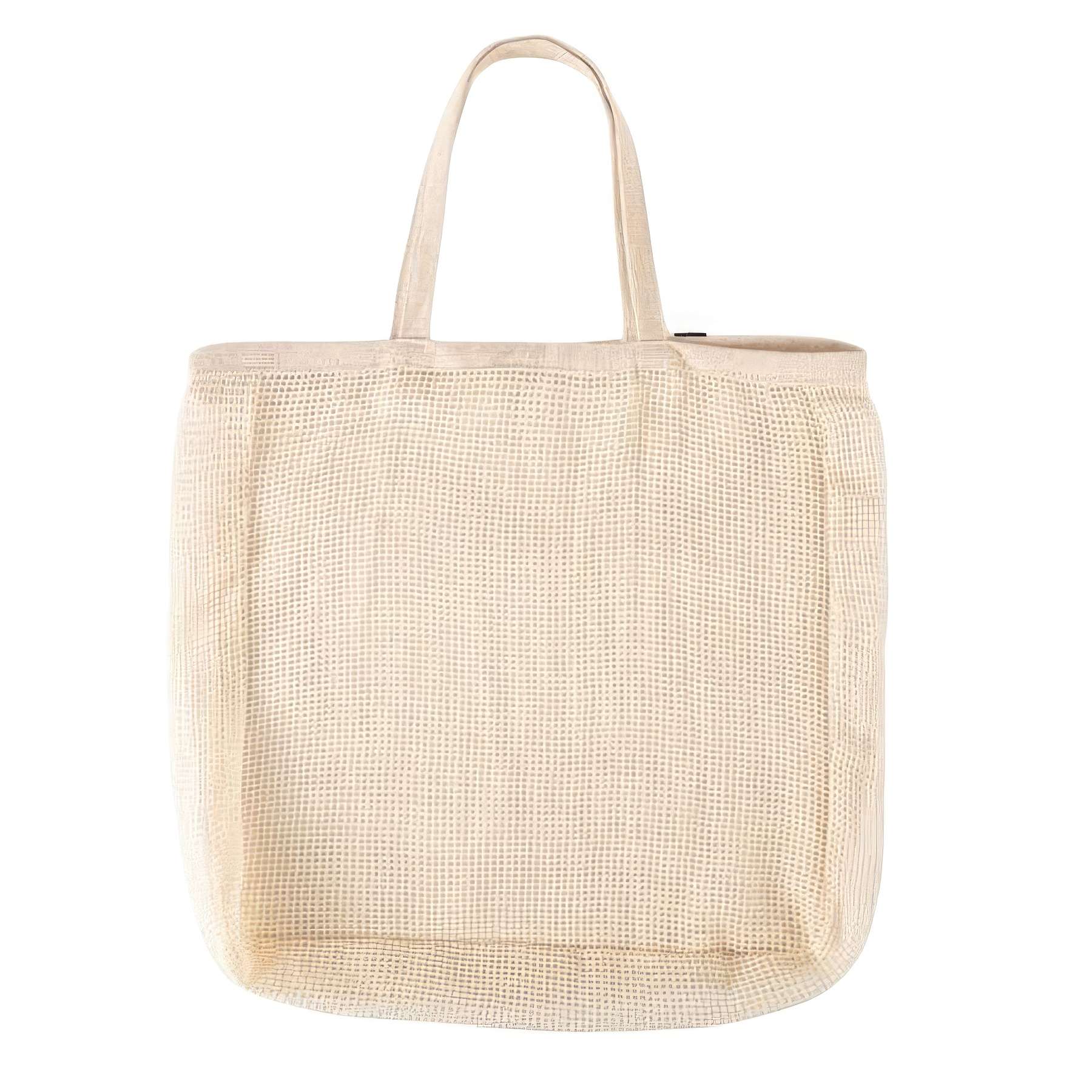 Custom Cotton Net Shopping Bags, custom tote bag with logo imprint 3