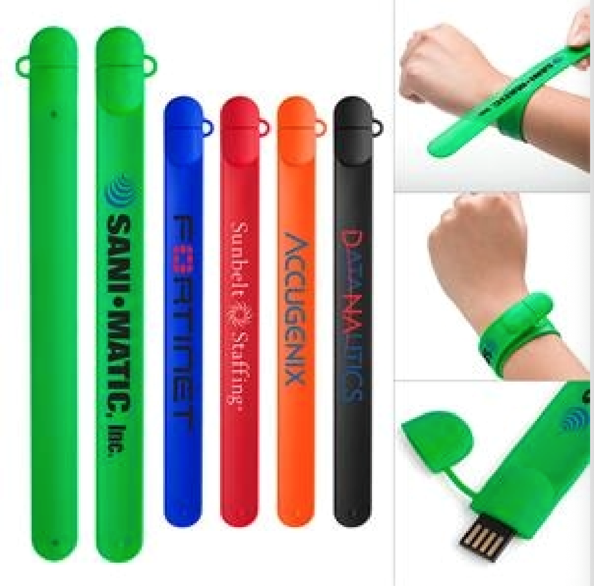 Slap Band USB Memory Drive 4GB 2