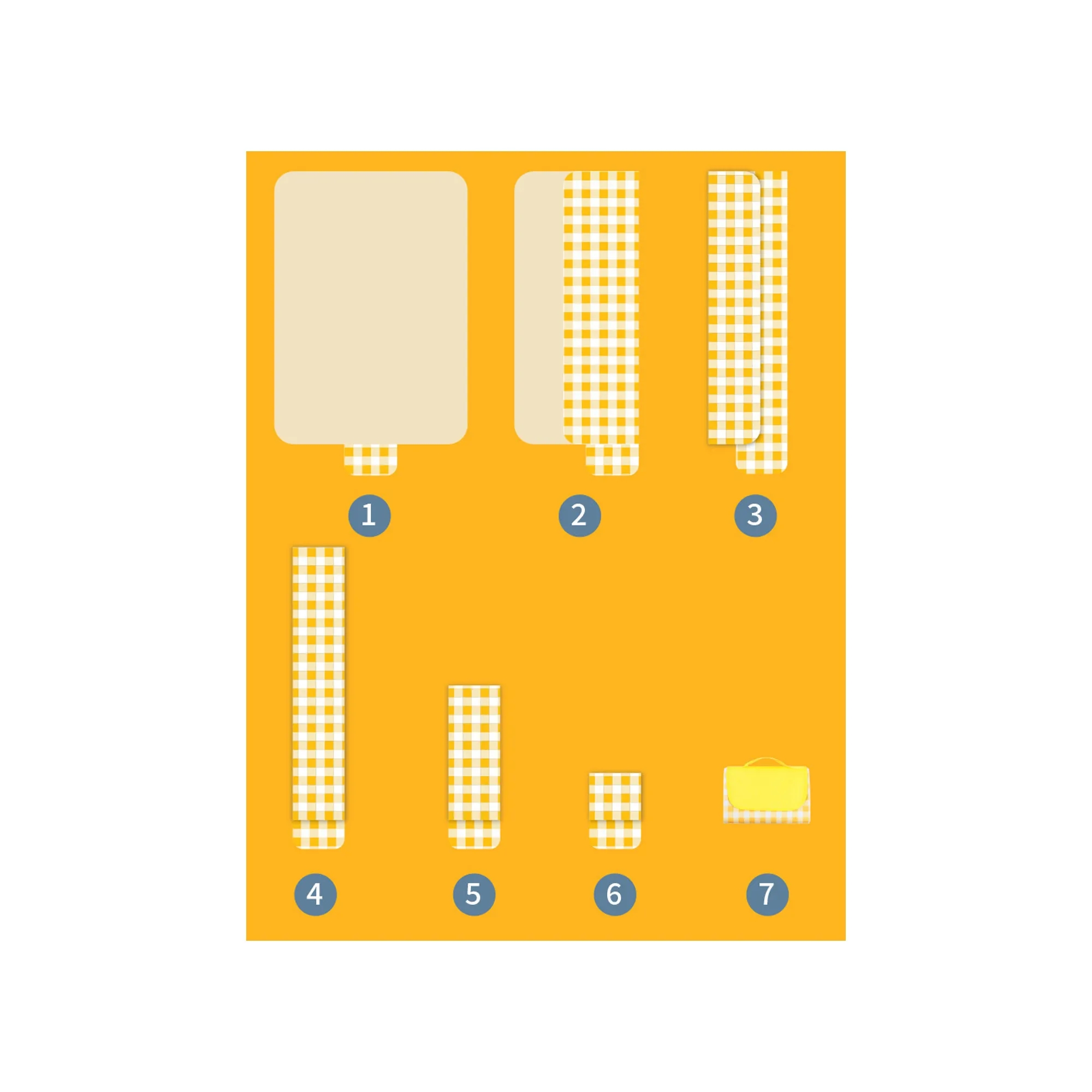 Convenient Outdoor Waterproof Picnic Mat 5