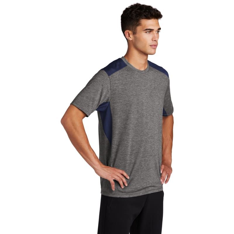 Sport-Tek PosiCharge Tri-Blend Wicking Draft Tee. 6