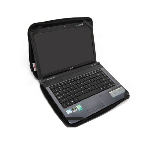 Laptop Sleeve with Full Zip and Elastic Corners - Neoprene 3
