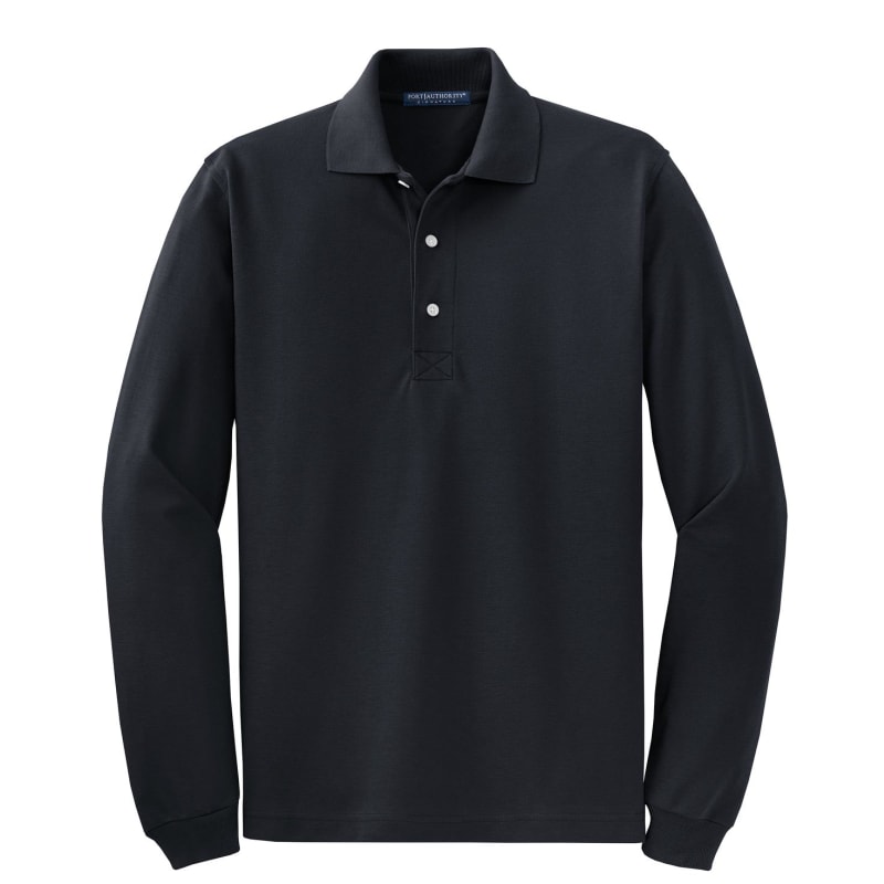 Port Authority Rapid Dry Long Sleeve Polo. 5