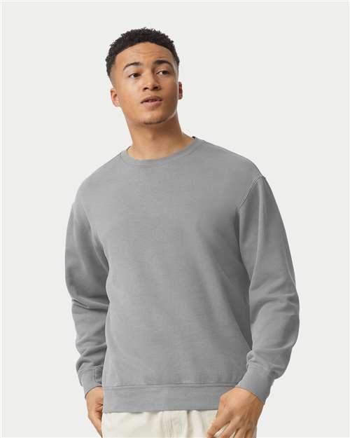 Unisex Garment-Dyed Lightweight Crewneck Sweatshirt - 1466 87