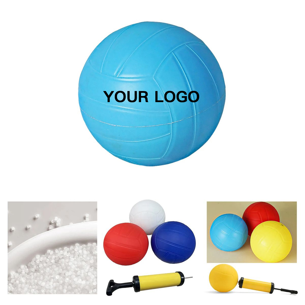 PVC Lightweight Kids Mini Volleyball 5