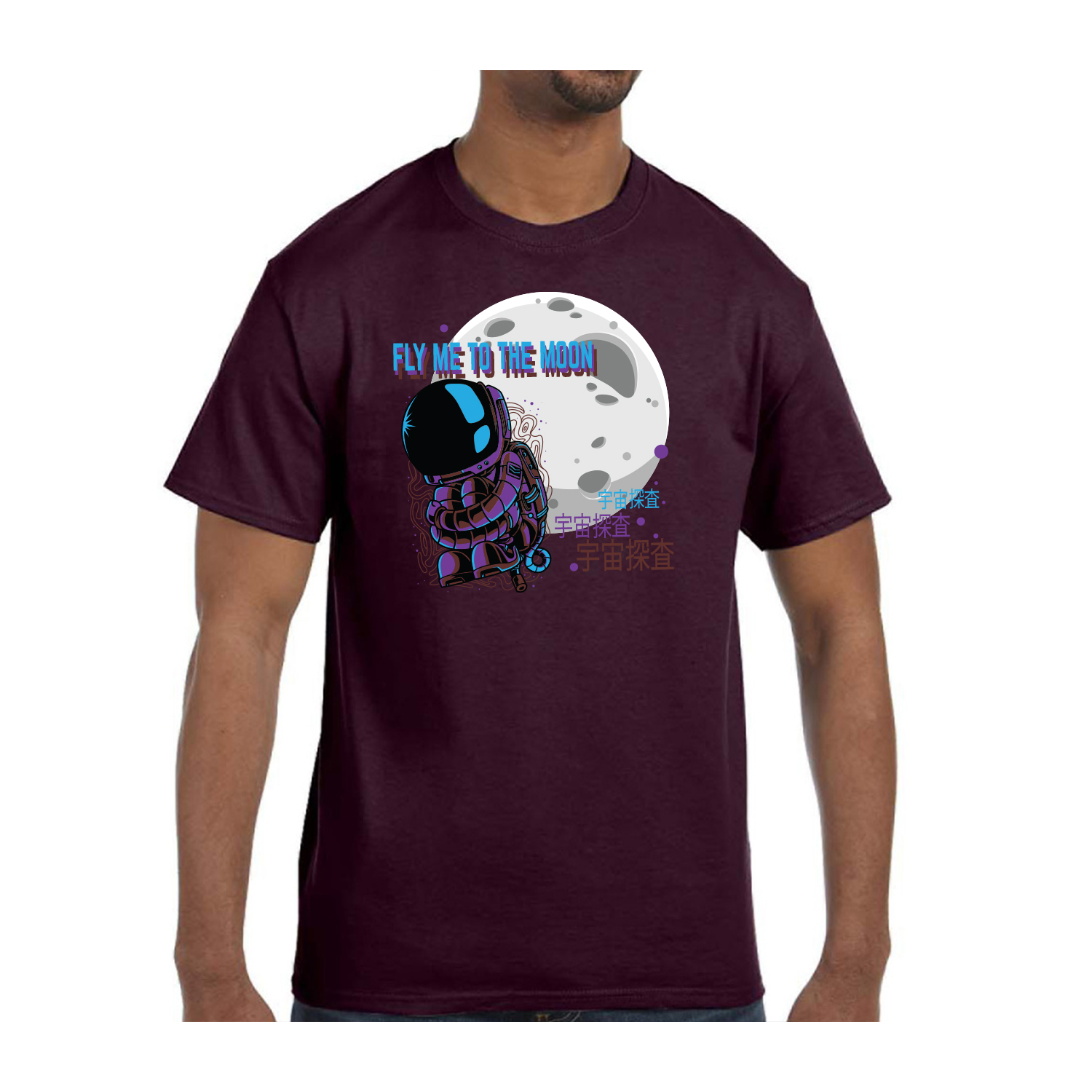 Gildan™ 5.3 oz Cotton Pre-Shrunk T-Shirt (Full Color Imprint) 14