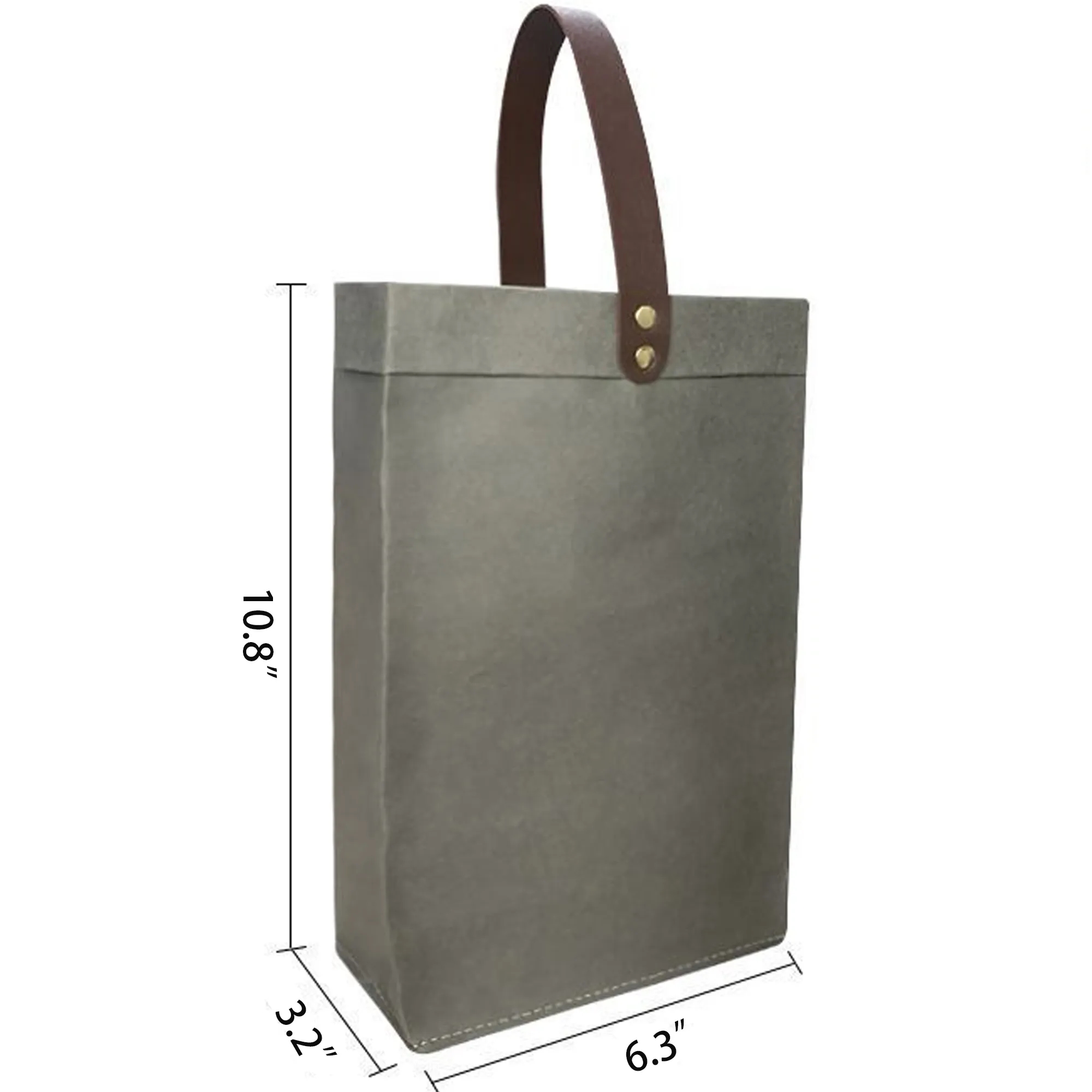 Kraft Paper Wine Bag 2