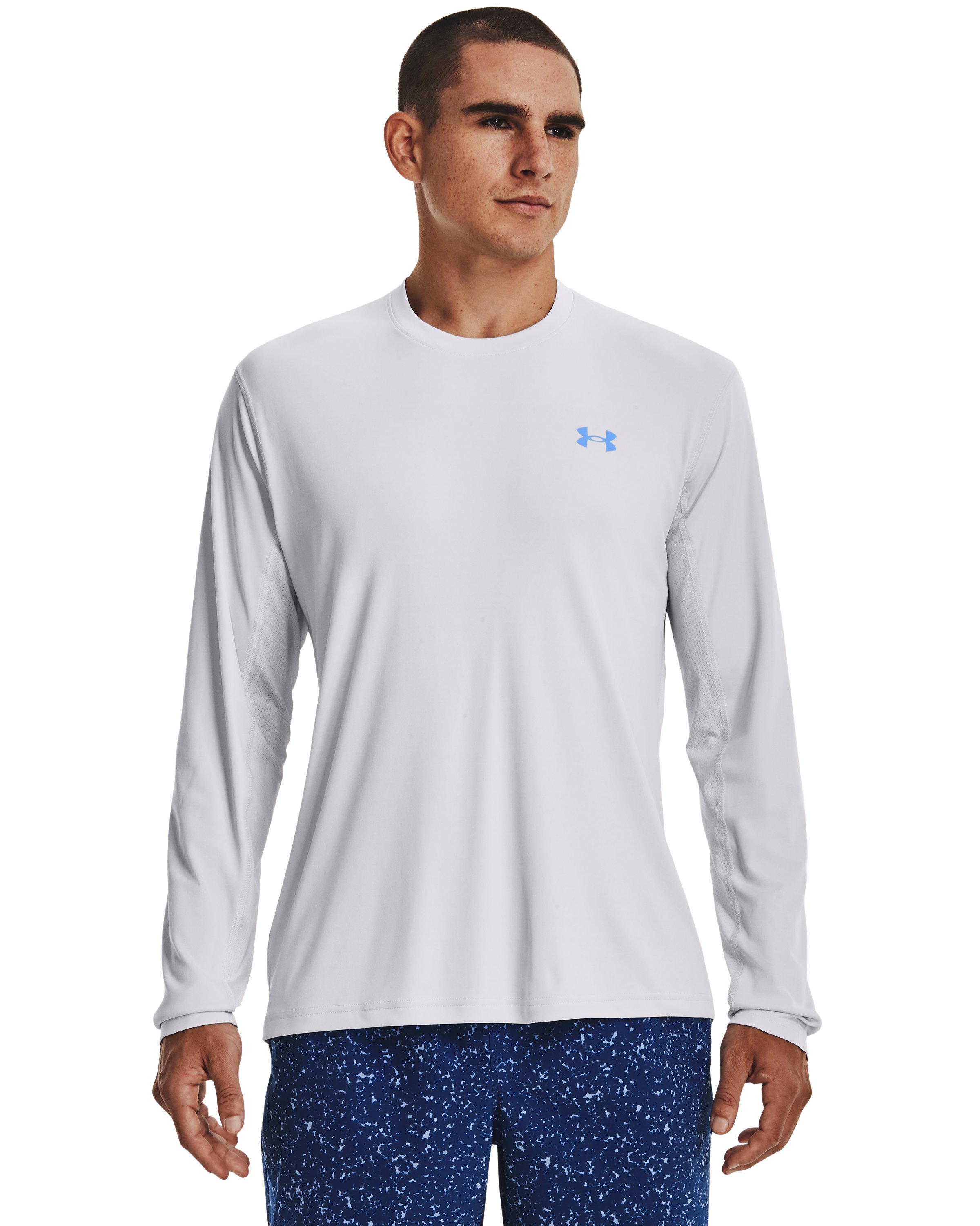 UA Iso-Chill Shorebreak Back Graphic Men's Long Sleeve 2