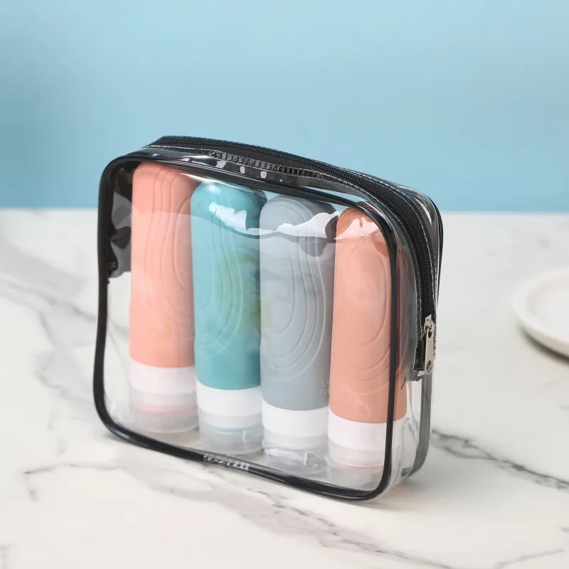 3oz Portable Leak Proof SiliconeTravel Bottle For Toiletries 3