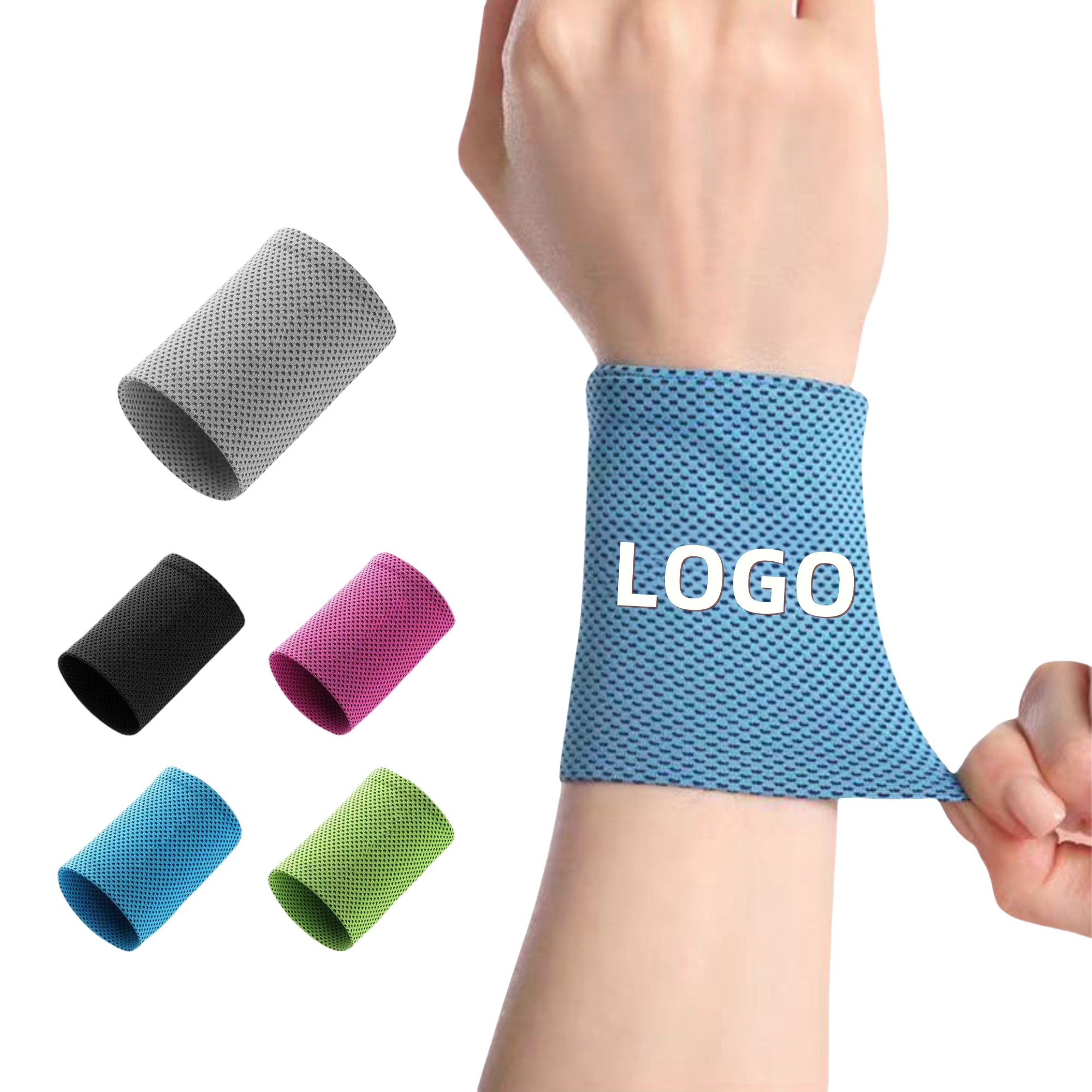 Moisture-Wicking Sports Wristbands 2