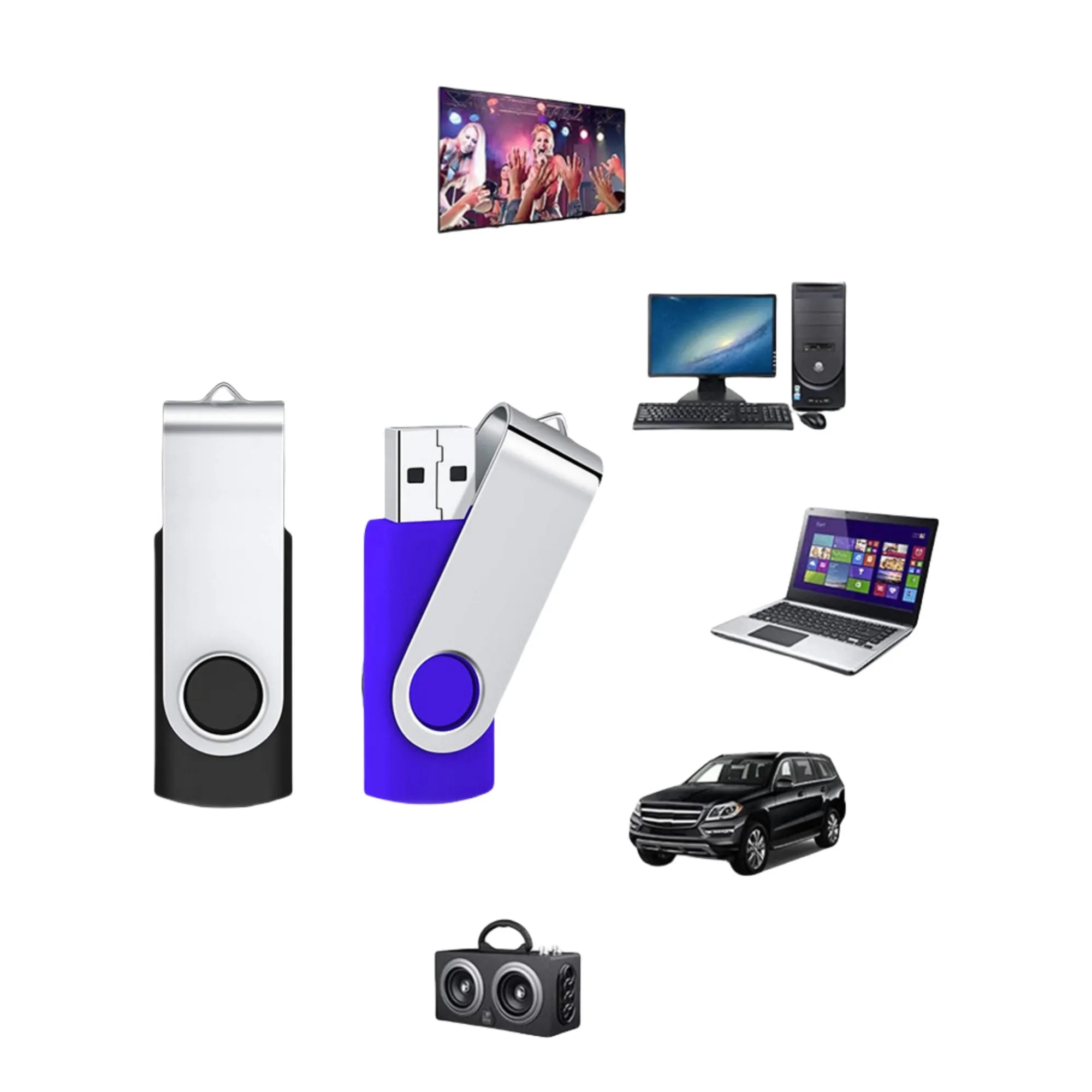 16GB Swivel USB 3.0 Flash Drive 12