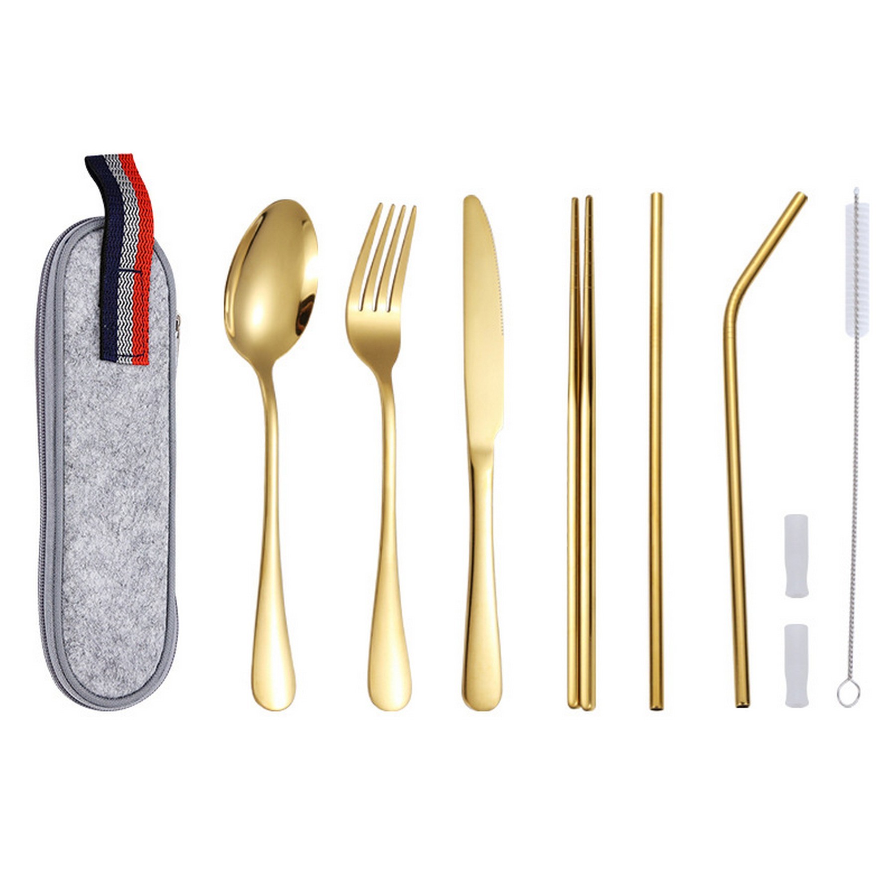 Stainless Steel Cutlery Set In Pouch 4