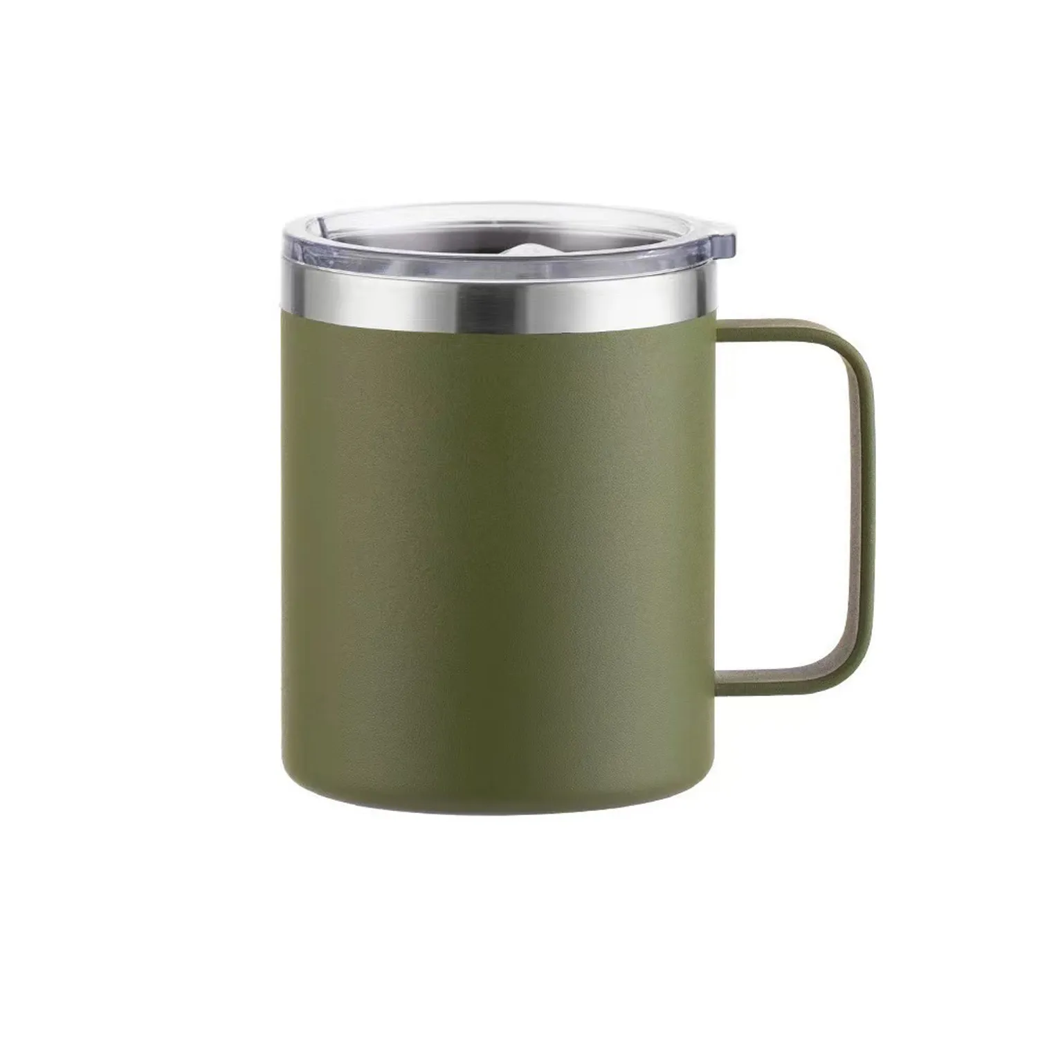 12oz Stainless Steel Insulated Coffee Mug with Handle 2