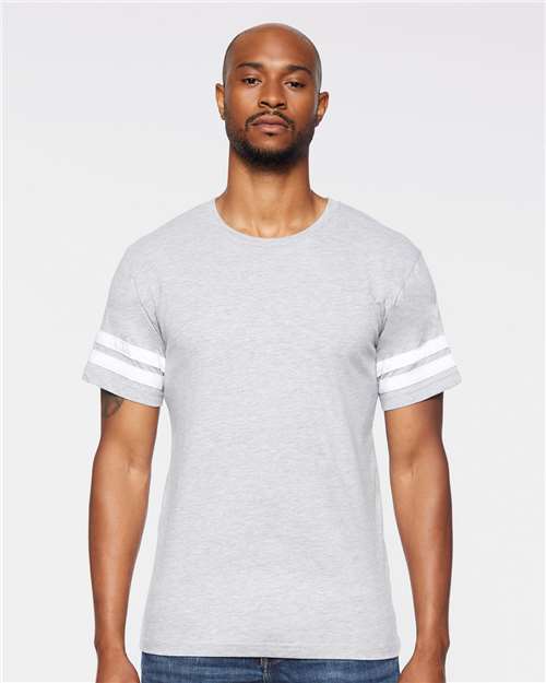 Unisex Football Fine Jersey Tee - 6937 19