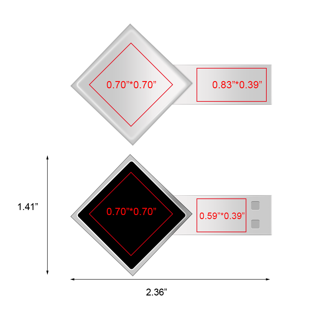 East Side Light Up 360 Degree Rotating USB 13