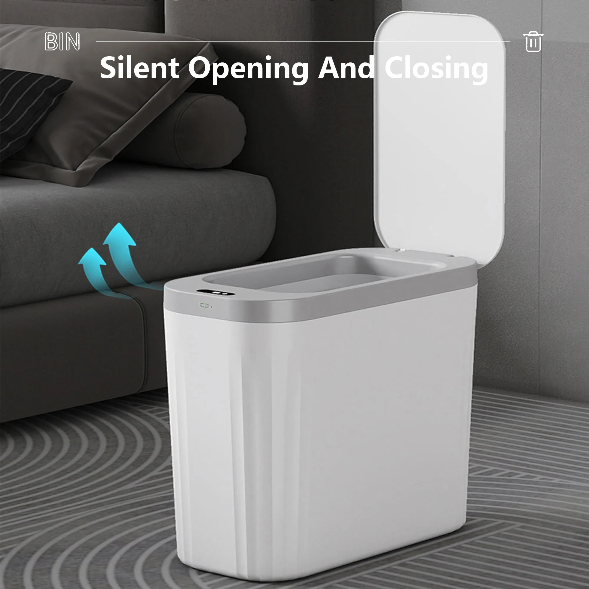 Large Capacity Sensor Trash Can 5