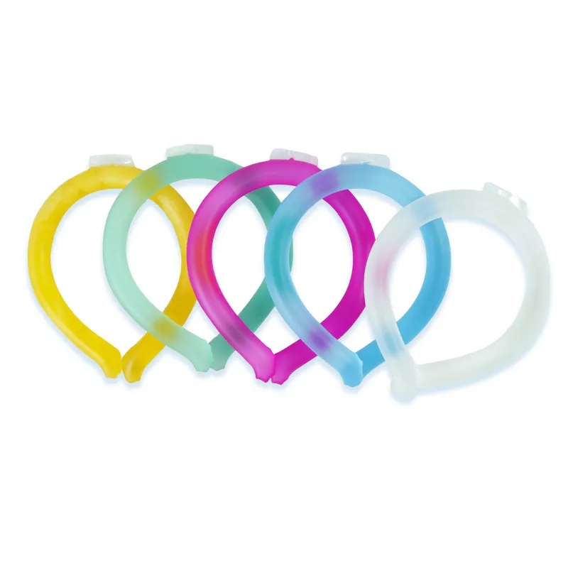 Reusable Wearable Neck Cooling Tube for Summer Outdoor 4