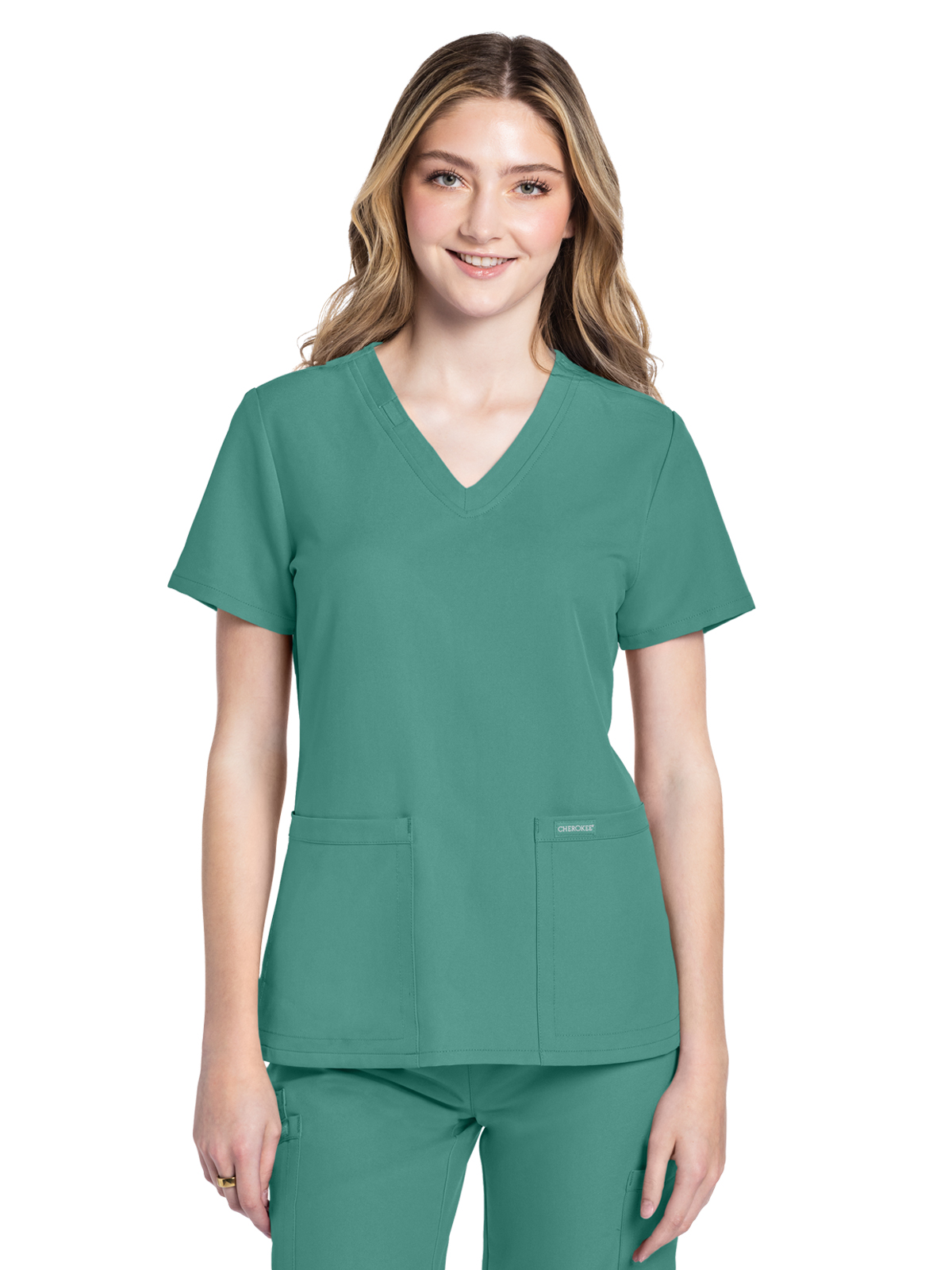 Cherokee - WW Originals Ultra - Women's 2-Pocket V-Neck Top 23