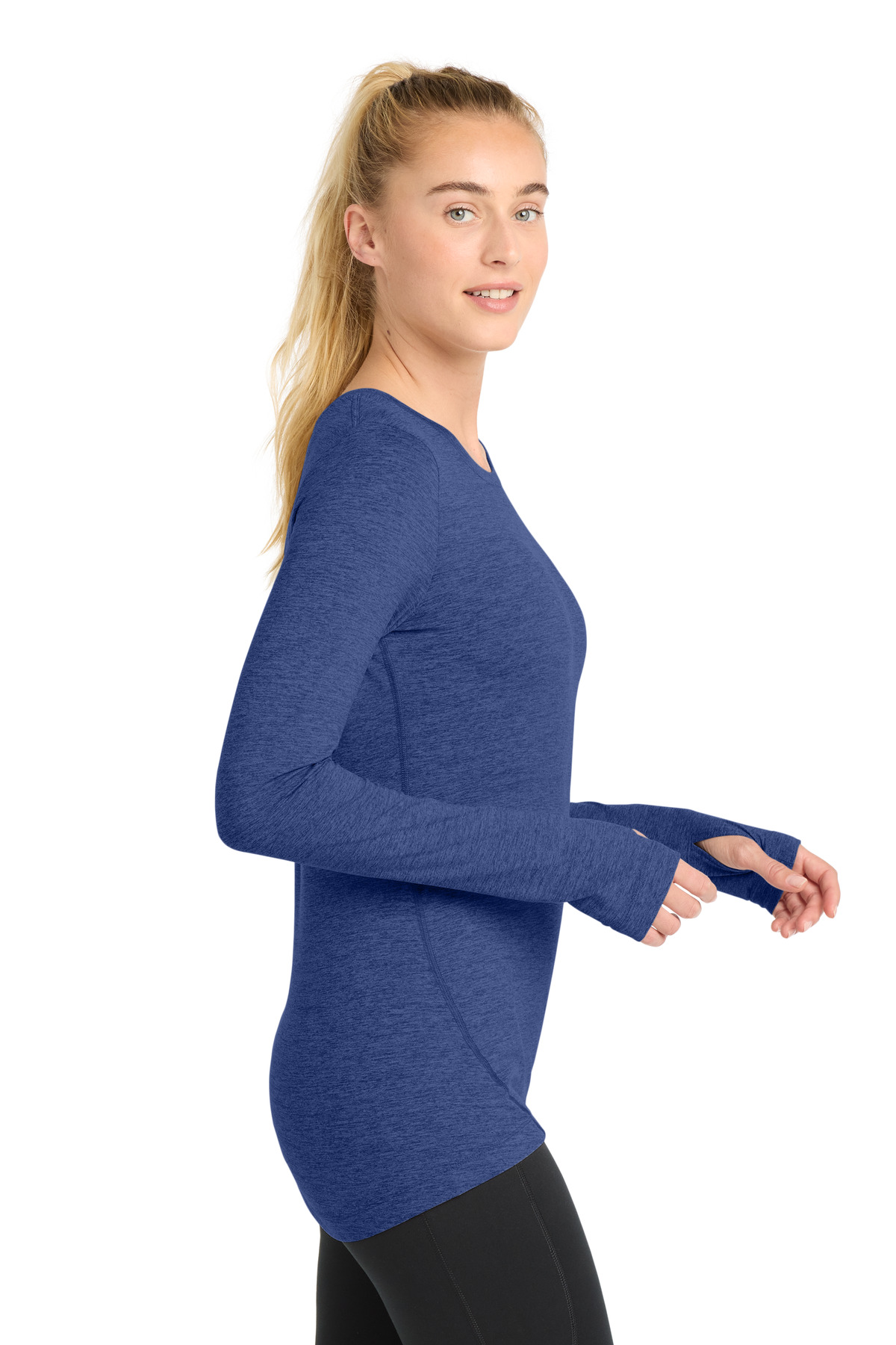 Sport-Tek Women's Exchange 1.5 Long Sleeve Crew LST710 10