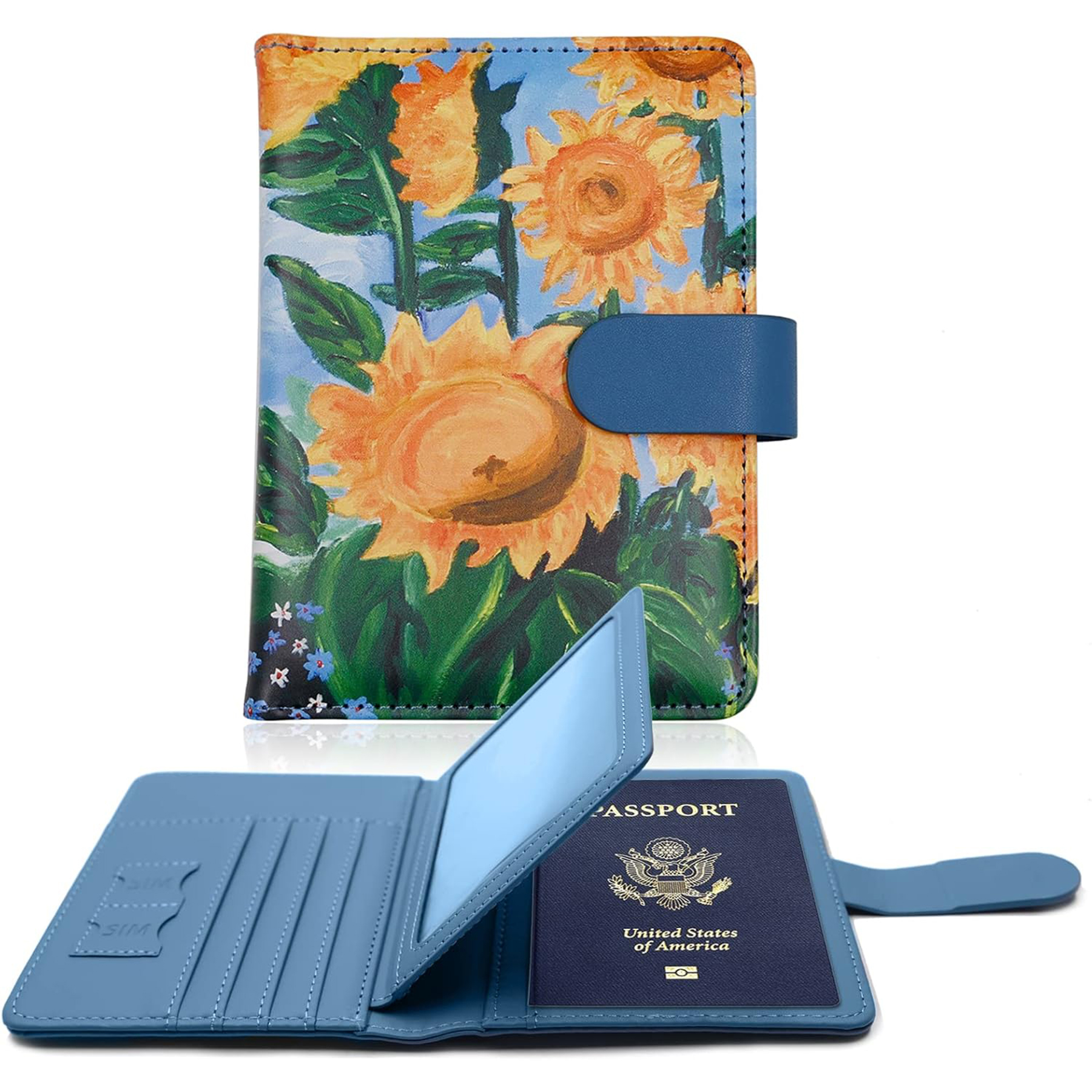 Cute Travel Passport Wallet Holder 13