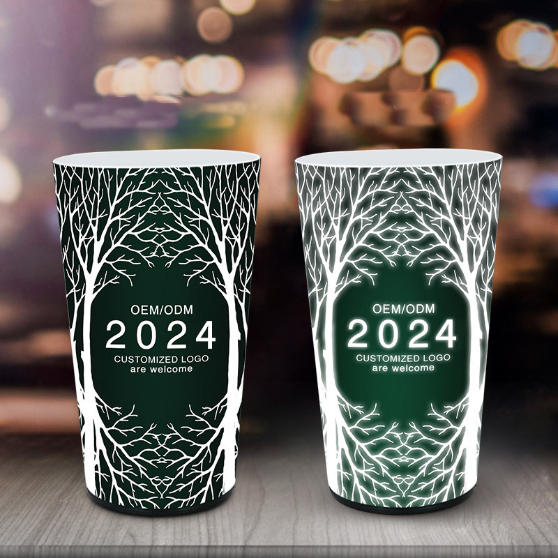 Glowing Party Cups for Indoor Outdoor Party Event House Parties Birthdays Weddings 2