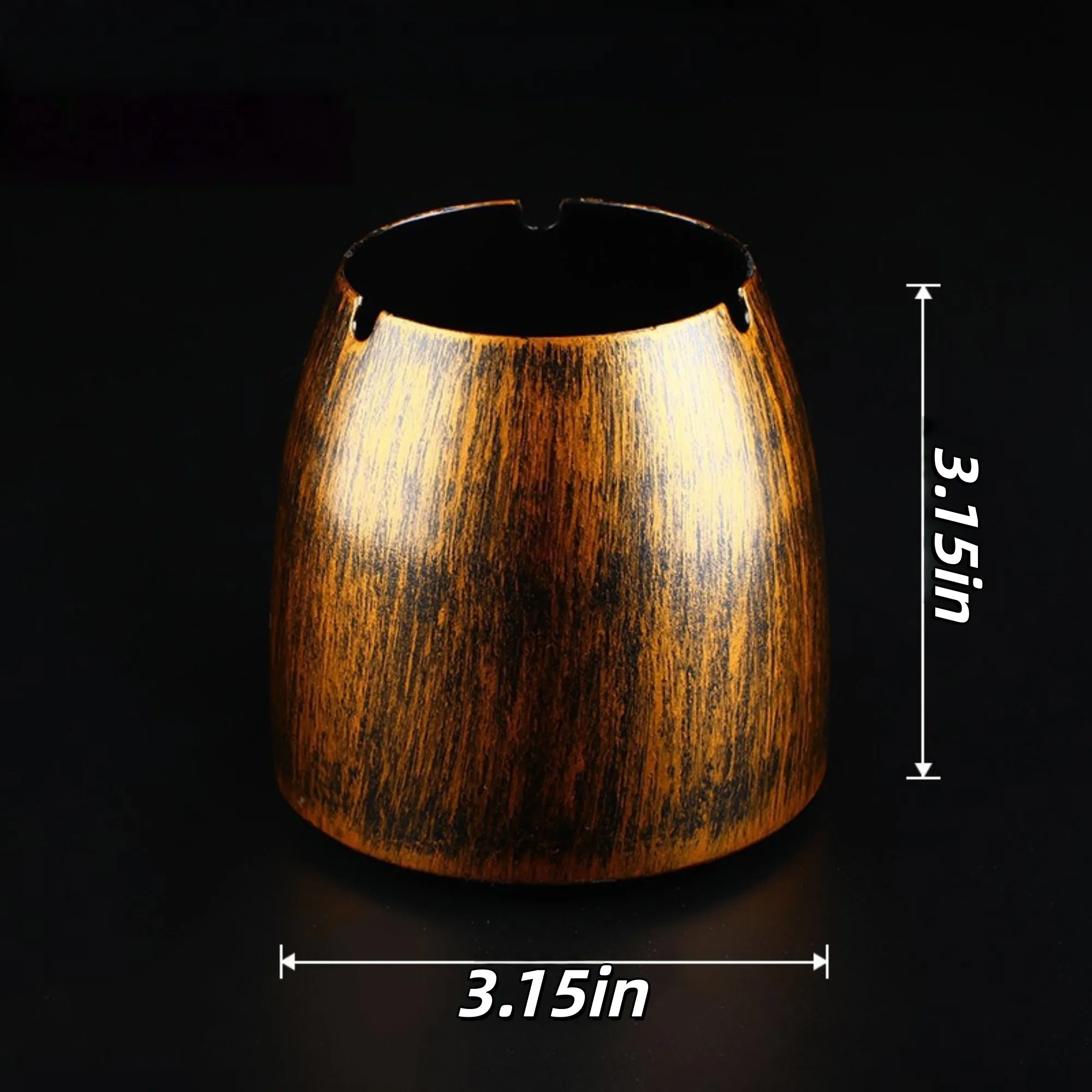 Iron Art Retro Windproof Ashtray 4