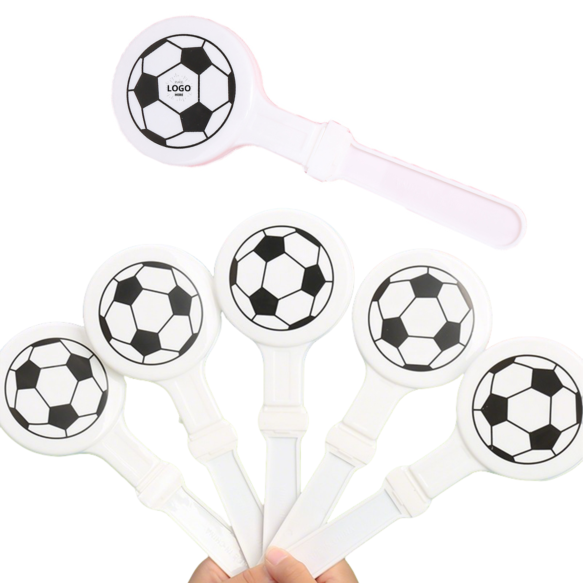World Cup Style Soccer Hand Clapper Noise Maker 1