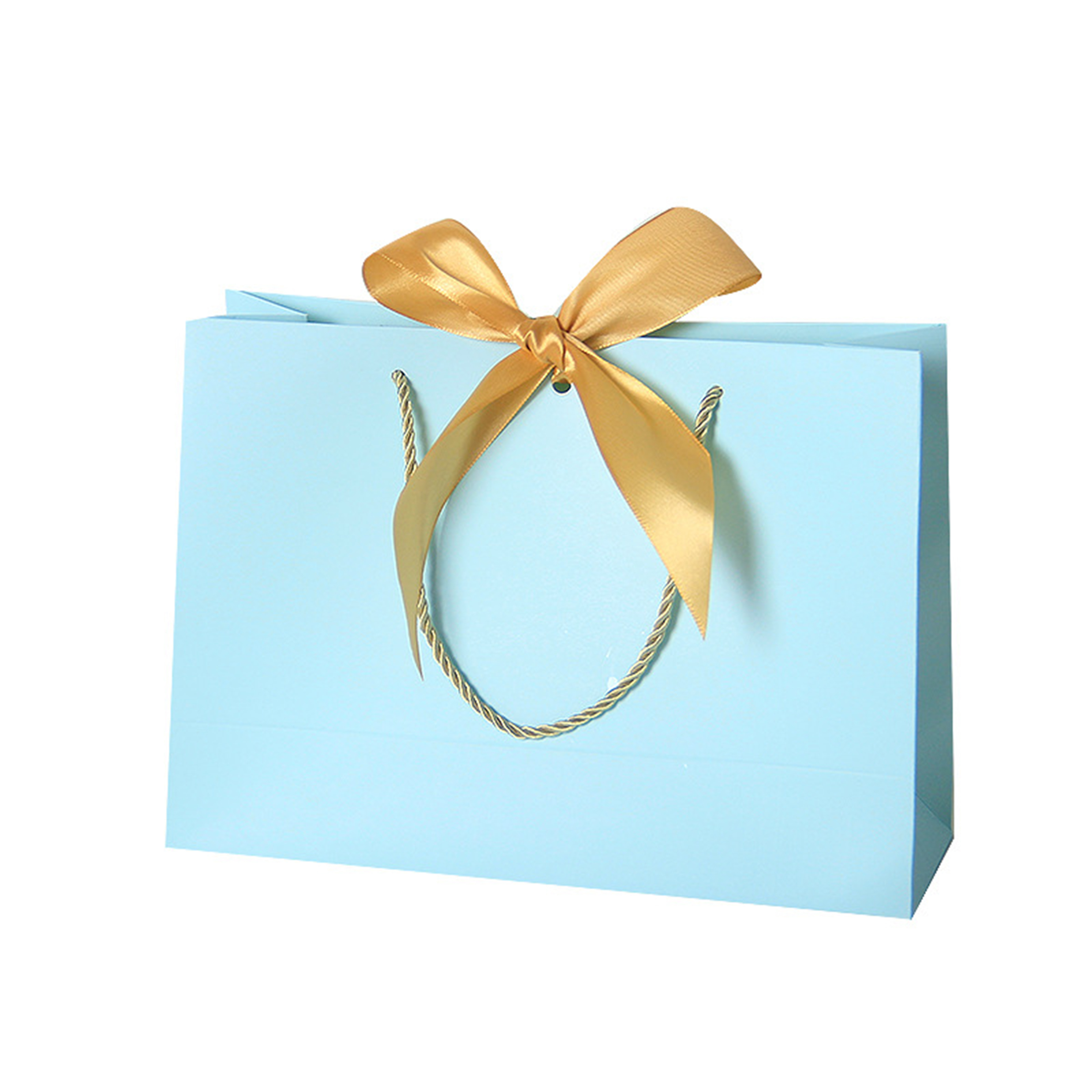 Paper Customizable Gift Bag With Bow Tie 9
