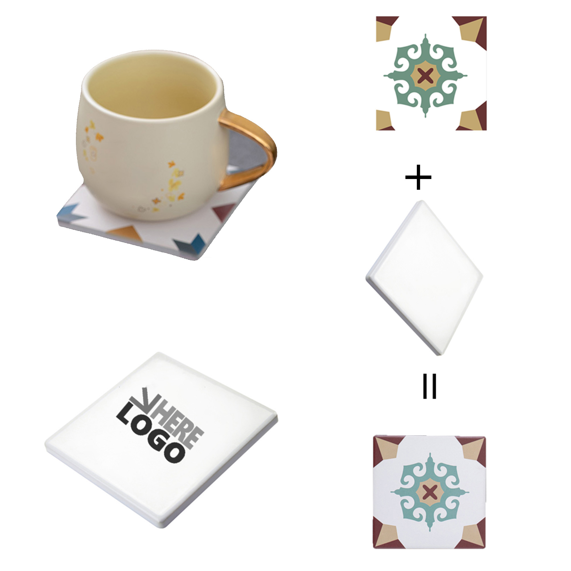 Ceramic Cup Mat 2