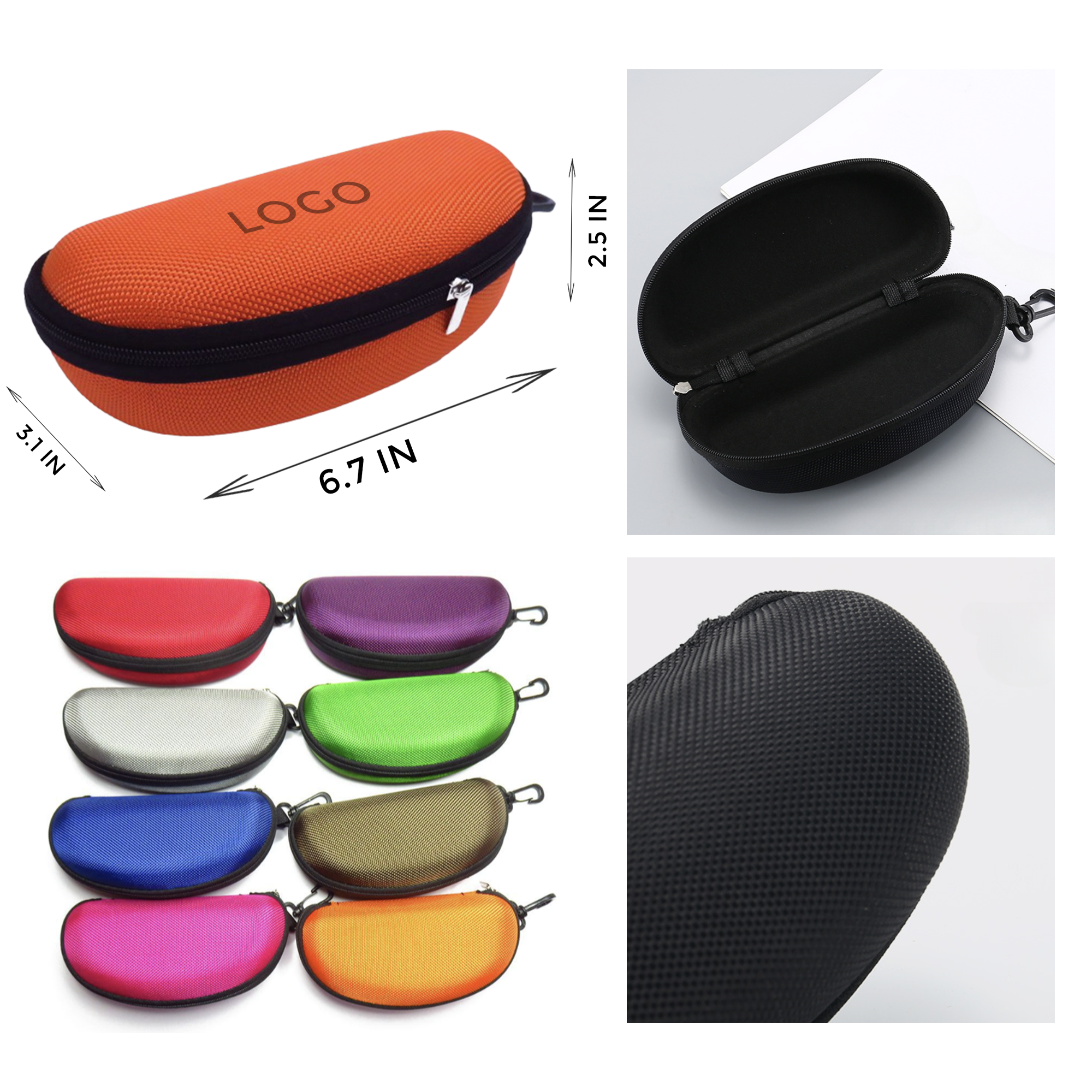 MOQ 10 PCS Durable Eyeglasses Case 2