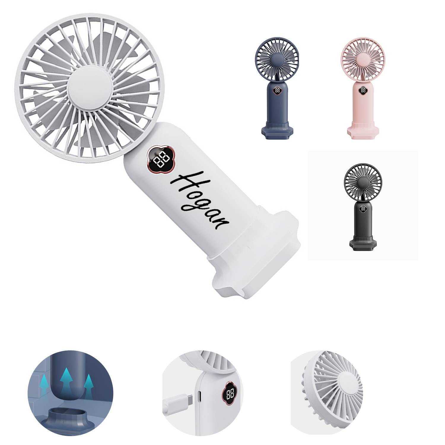 Handheld Mini Silent Small Fan 2