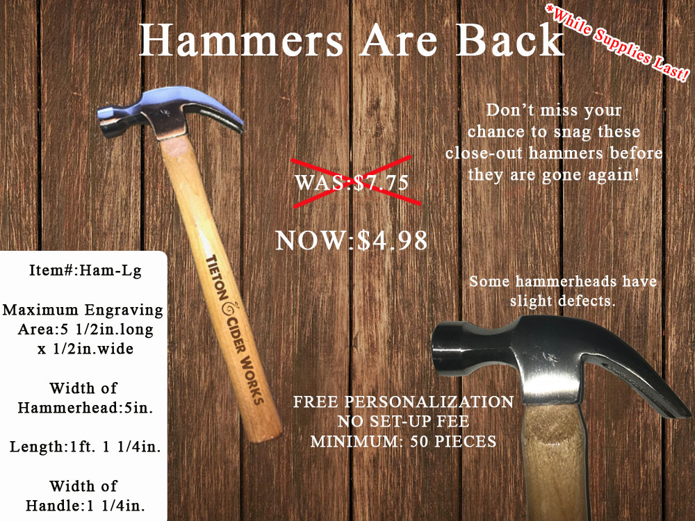 ALDERWOOD HANDLE HAMMER 1