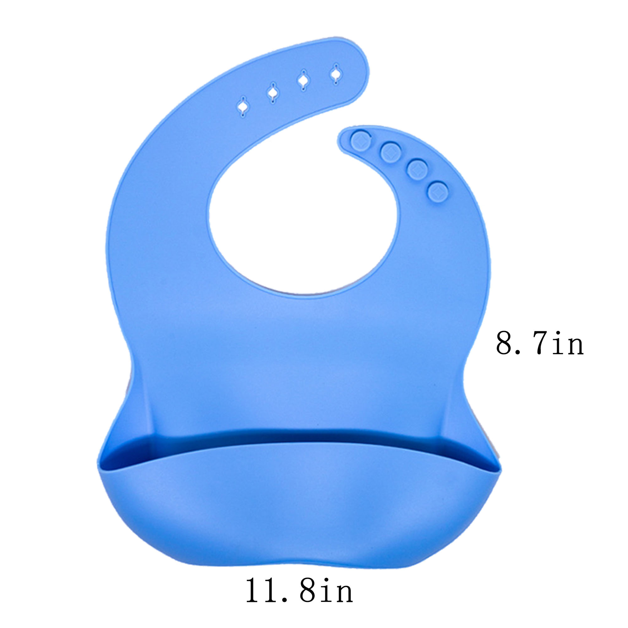 Silicone Baby Food Bib 3