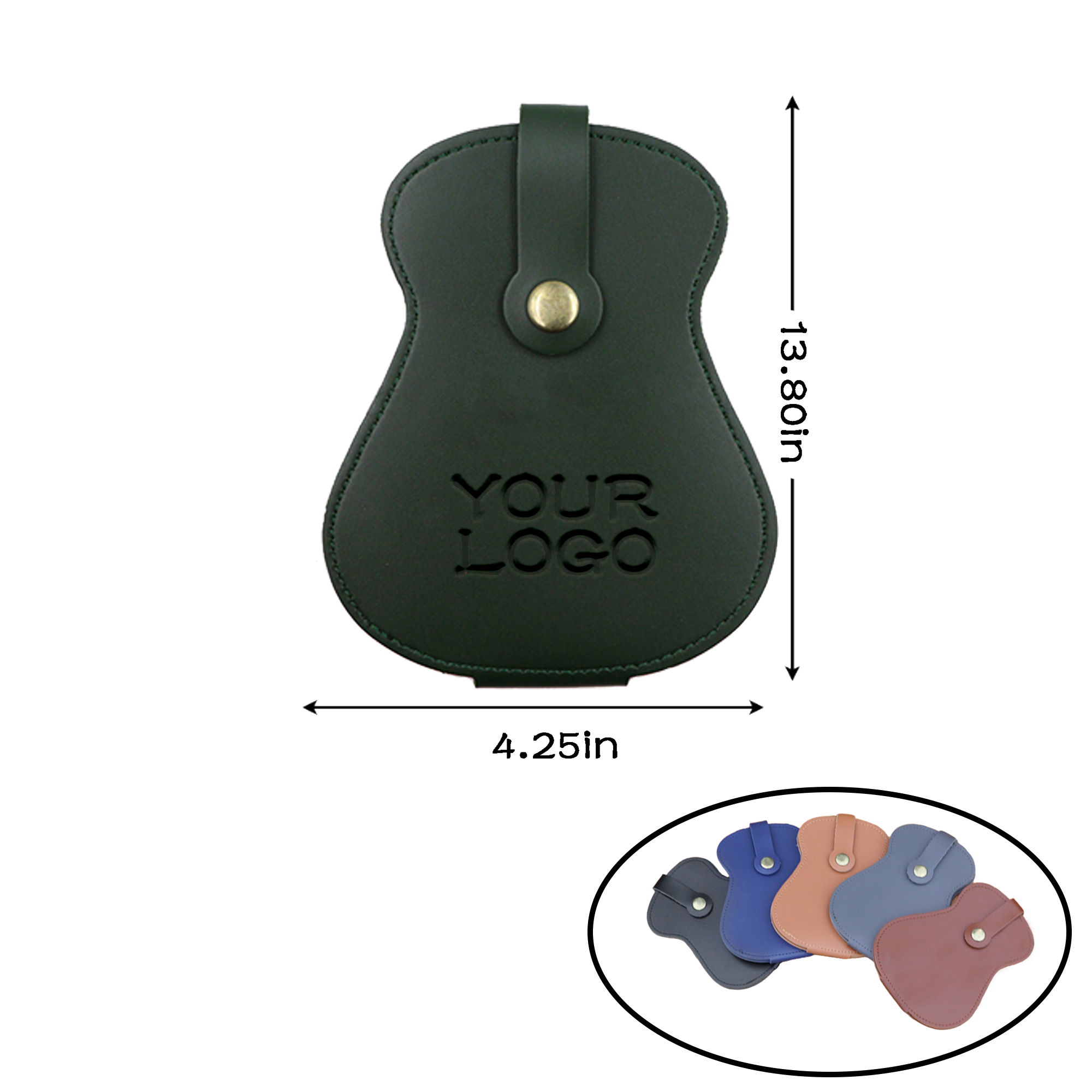 MOQ 20 PCS Guitar Pick Pouch 1