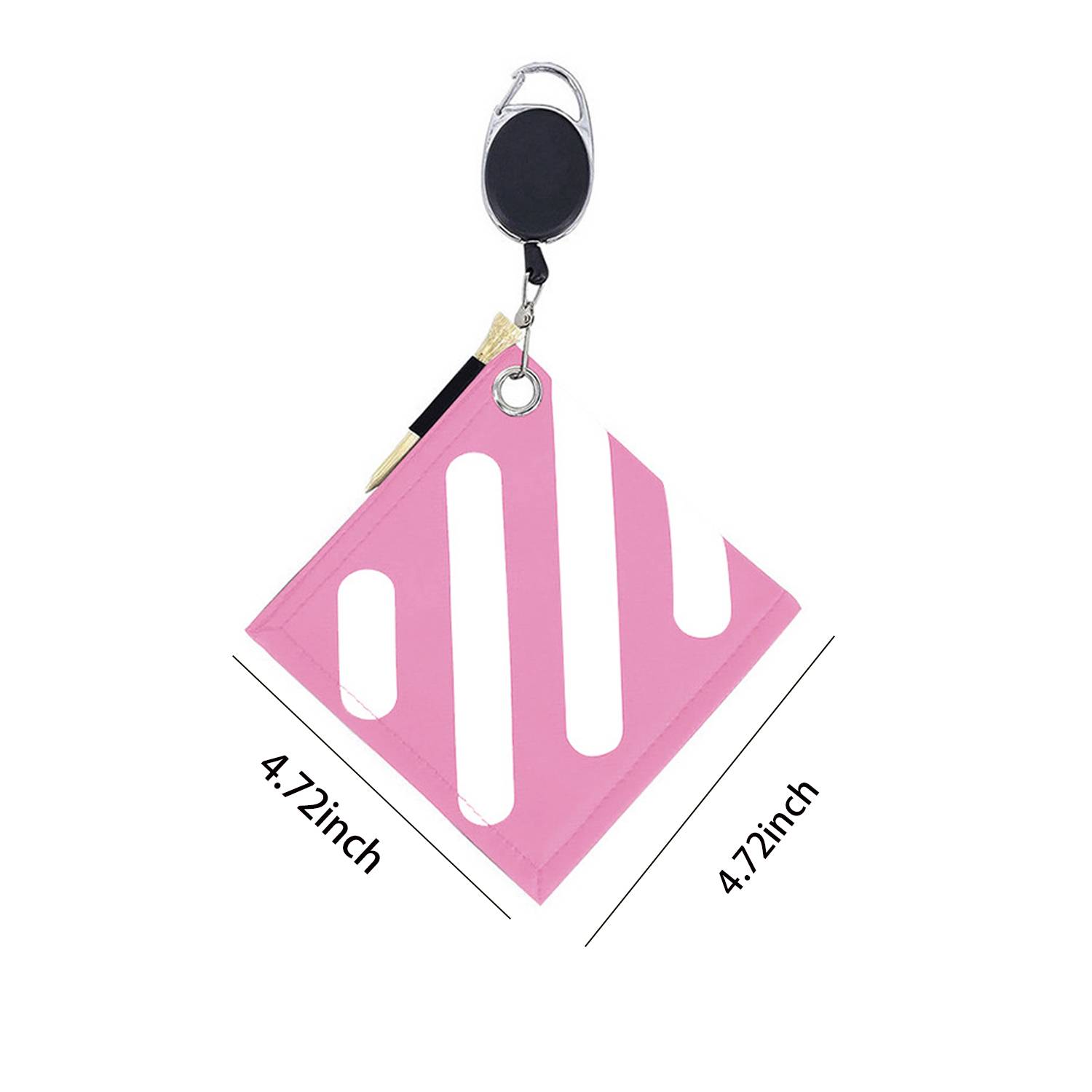 Golf Ball Cleaning Towel w/ Hanging Buckle 2