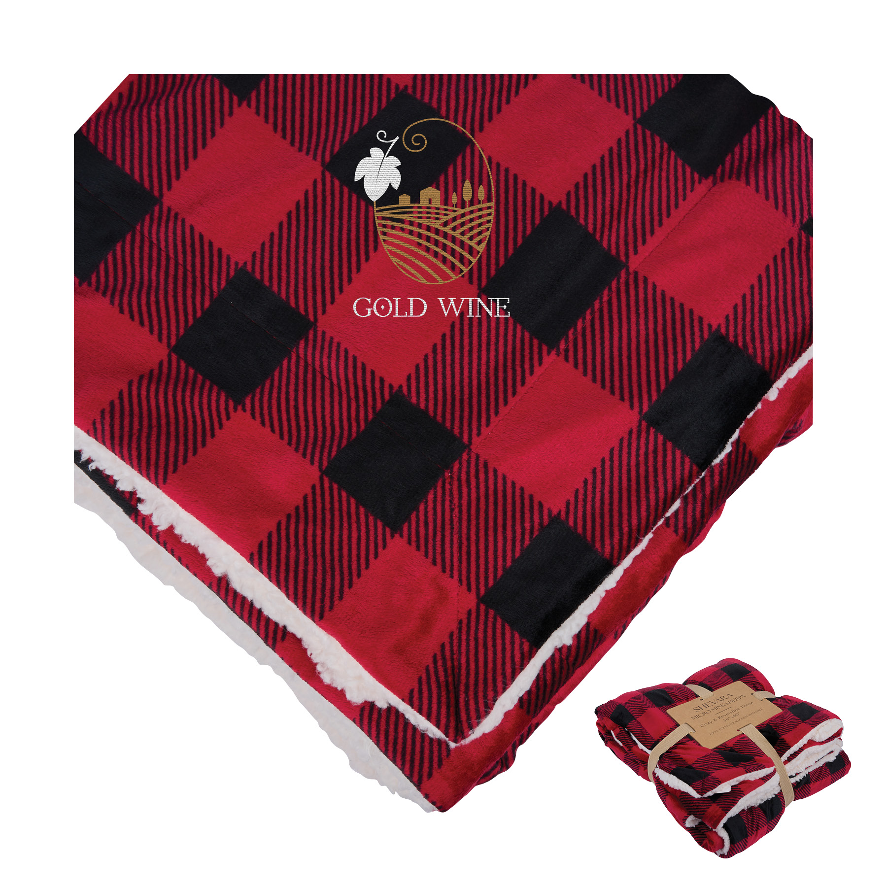 Brookline Micro Mink Sherpa Blanket 13