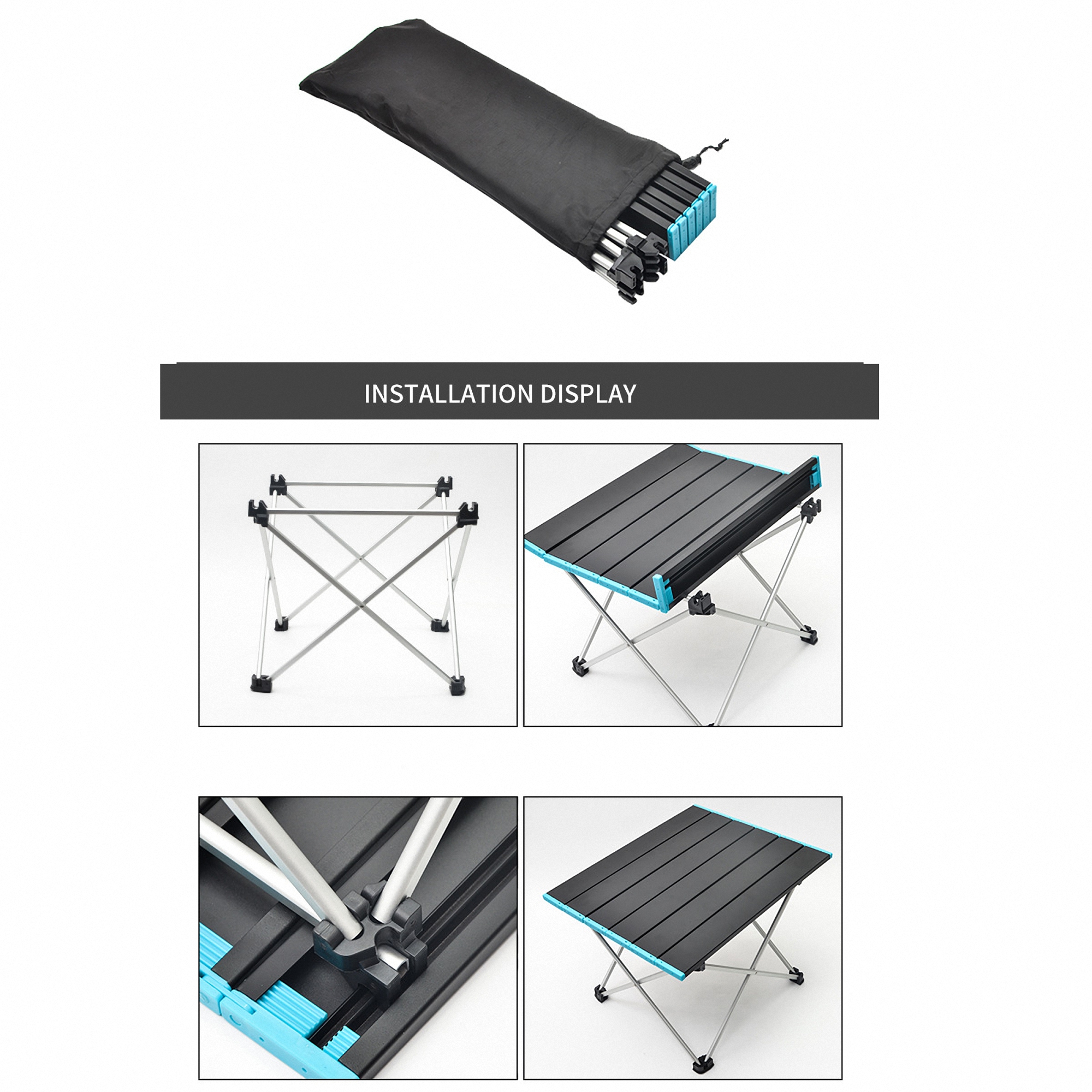 Portable Folding Aluminum Outdoor Table 5